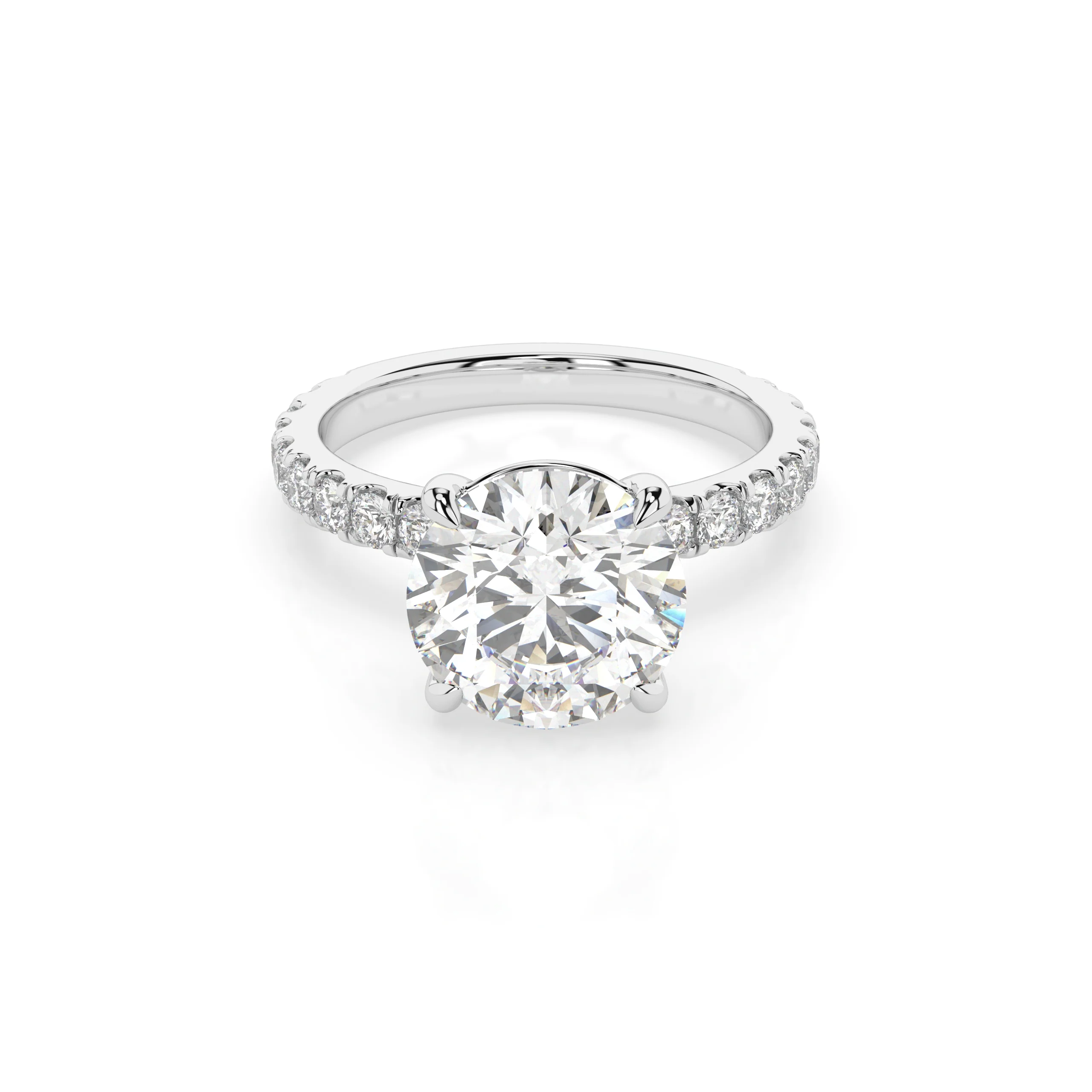 Tali Engagement Ring - White Gold
