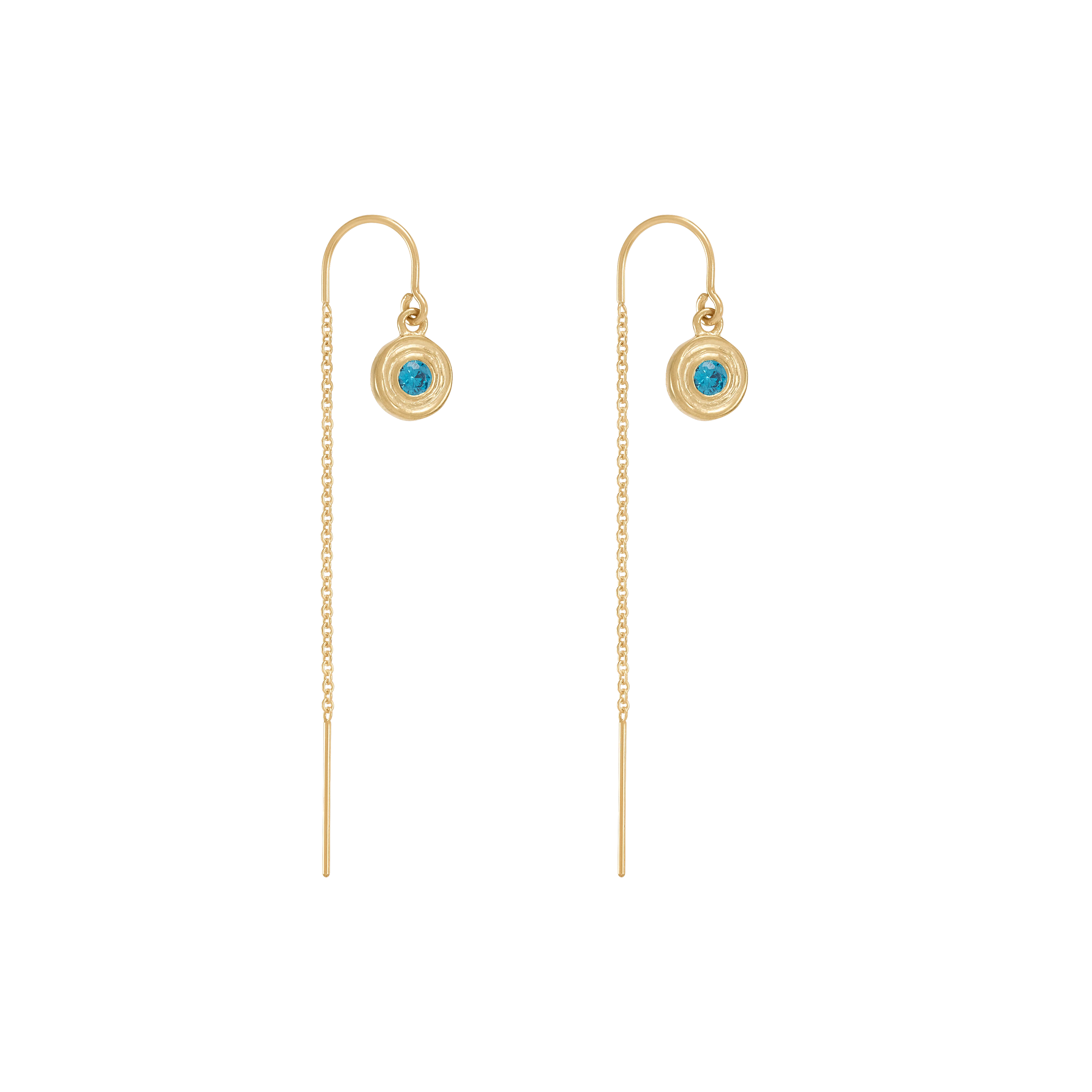 Birthstone Earrings - Gold