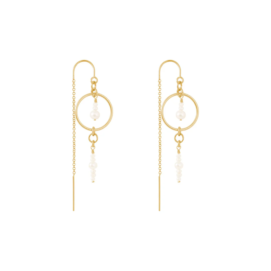 Sierra Earrings - Gold