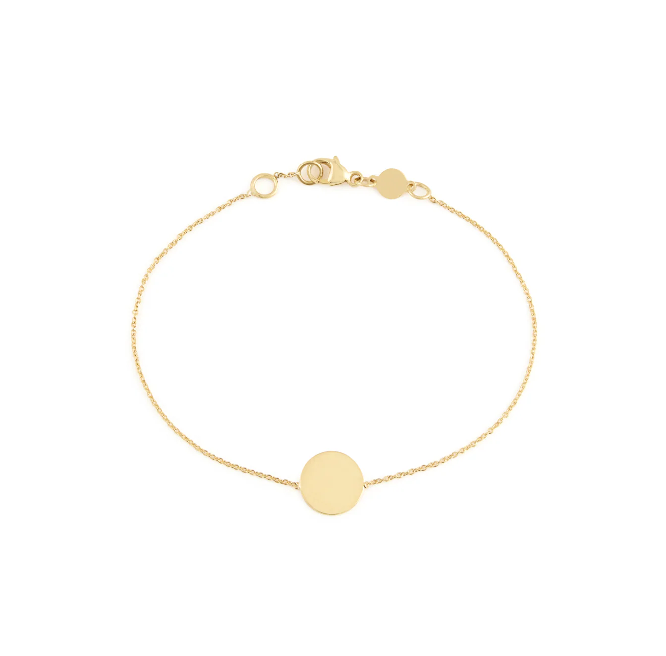 Engravable Bracelet - Solid Gold