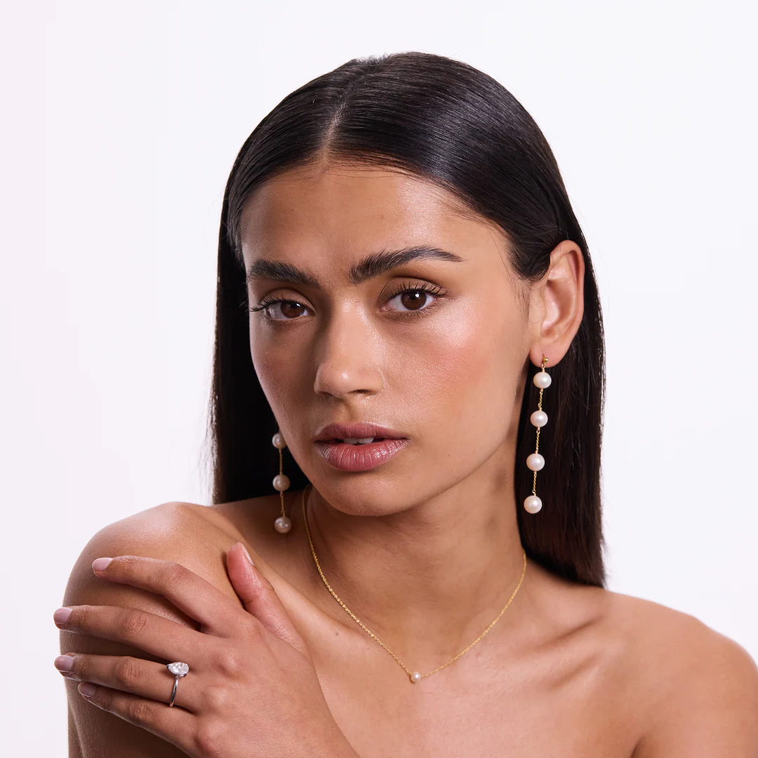 Alba Earrings - Gold