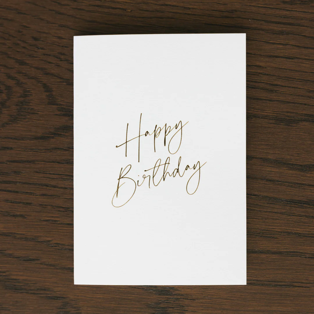 Happy Birthday Gifting Card