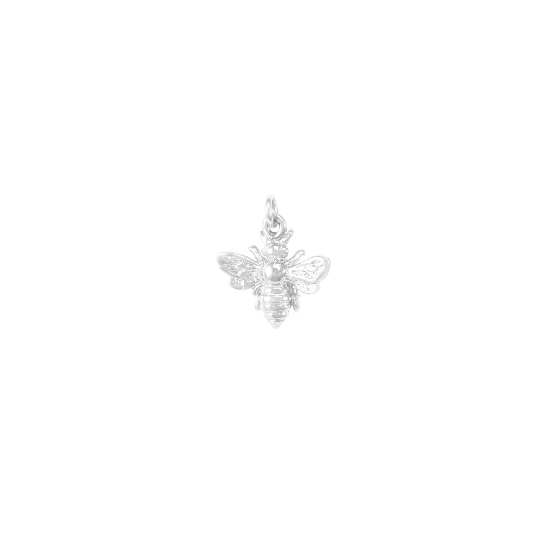 Bee Charm - Silver