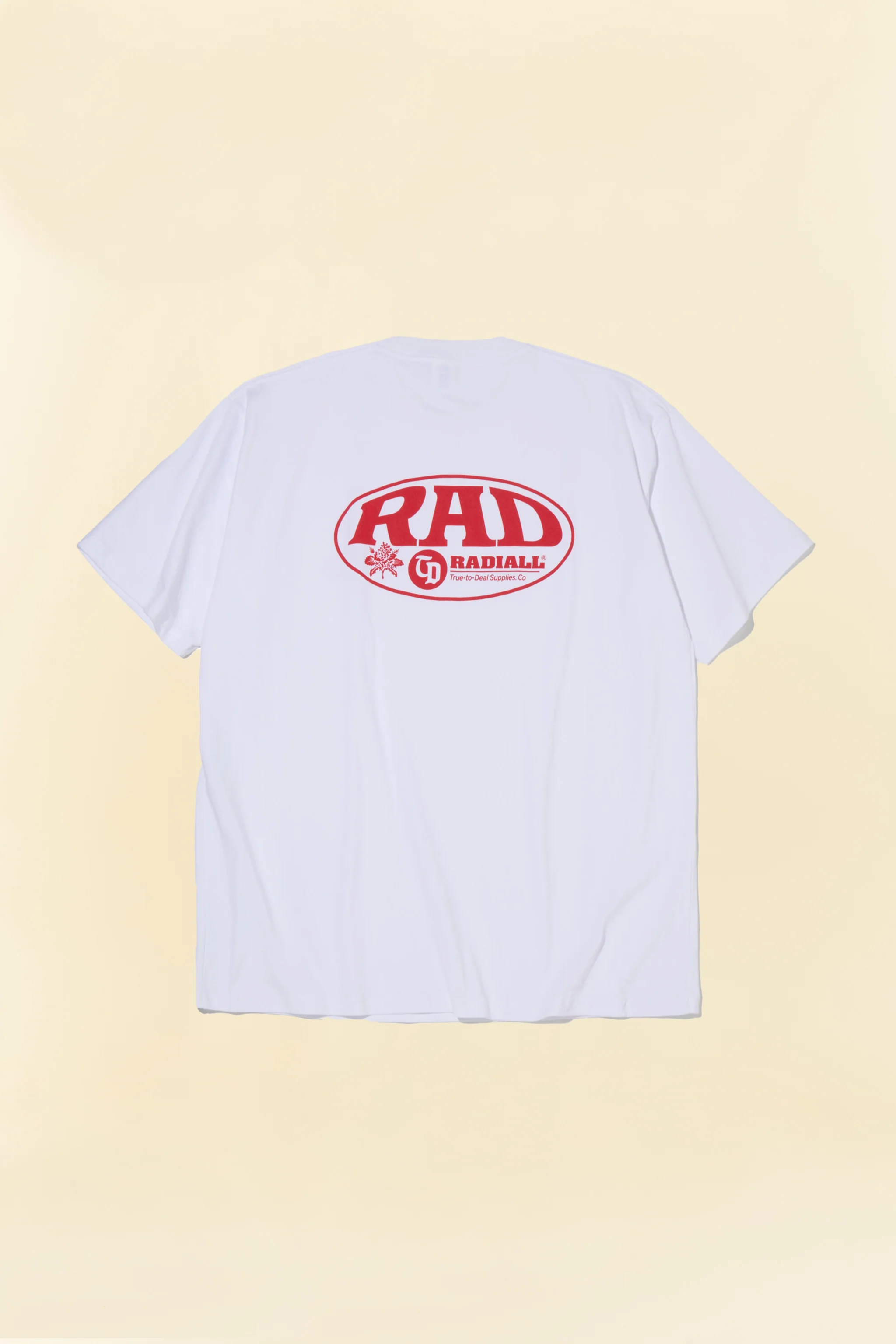 Radiall Label Crew Neck T-Shirt - White