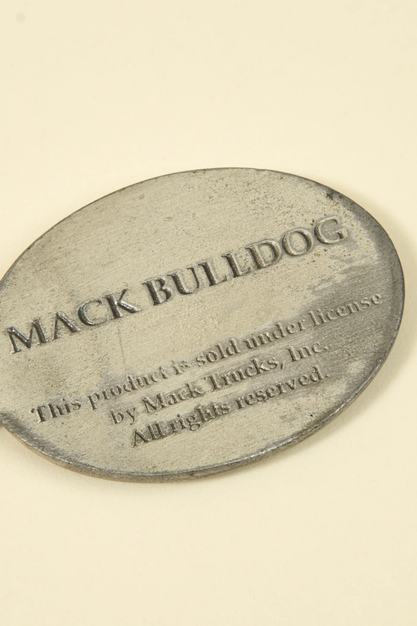 Button Works MACK Bulldog Key Fob