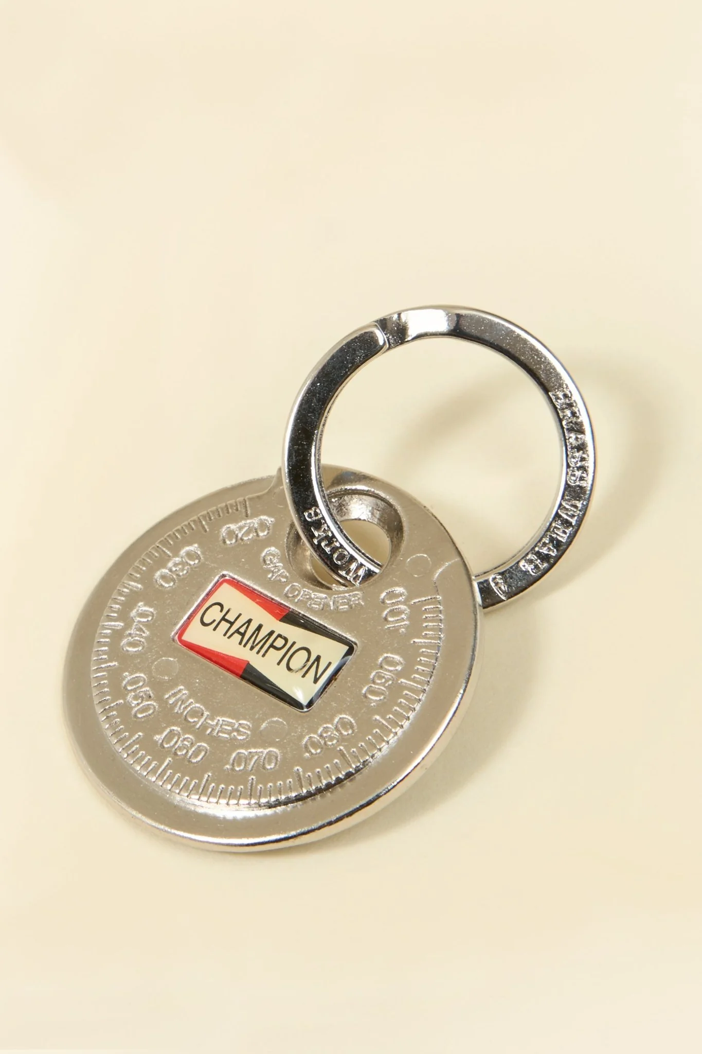 Button Works CHAMPION Gap Gauge Key Fob