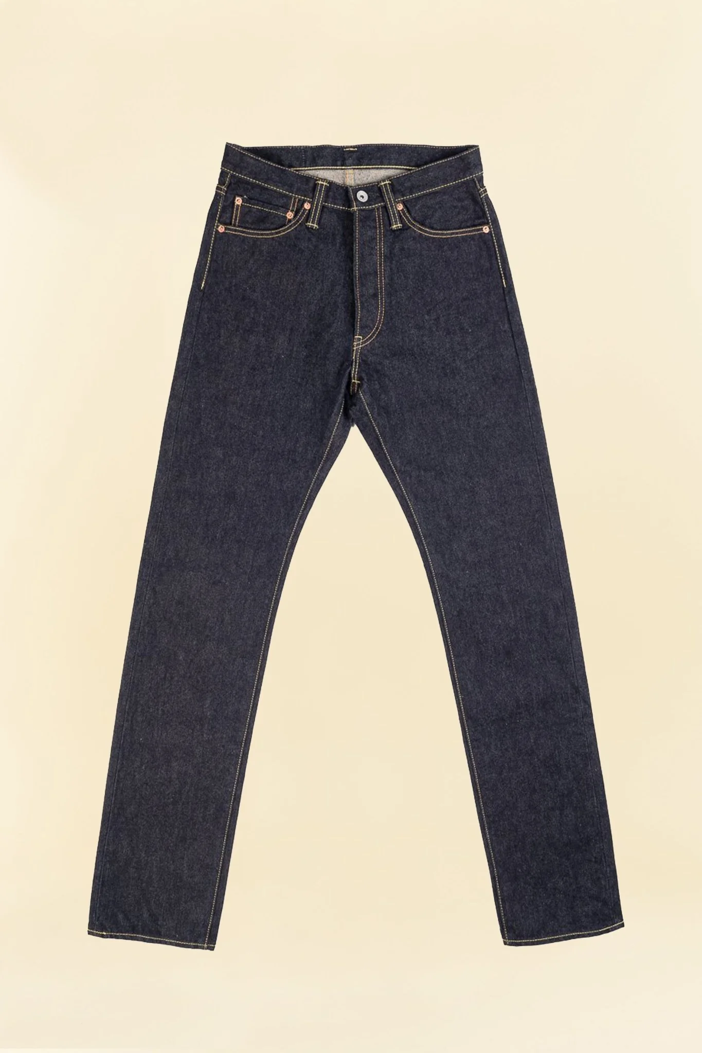 Iron Heart 14oz IH-888S-142 High Rise Tapered Jeans - Indigo