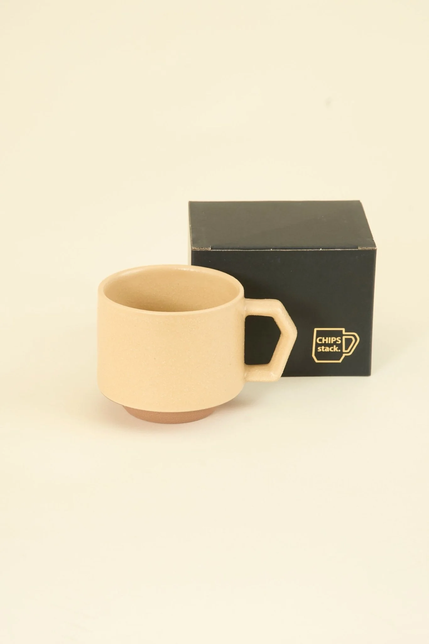 CHIPS Inc. Stack Mug - Tan