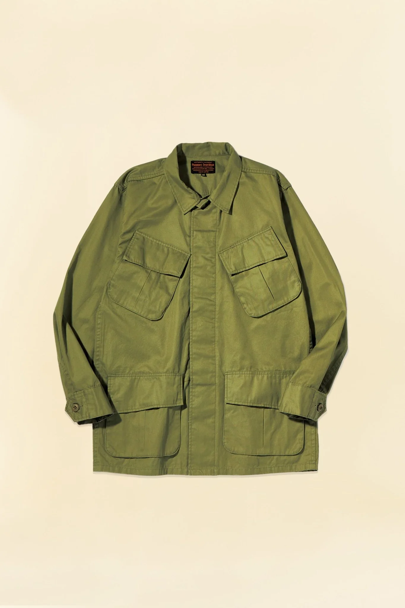 Pherrow's Jungle Fatigue Jacket - Olive