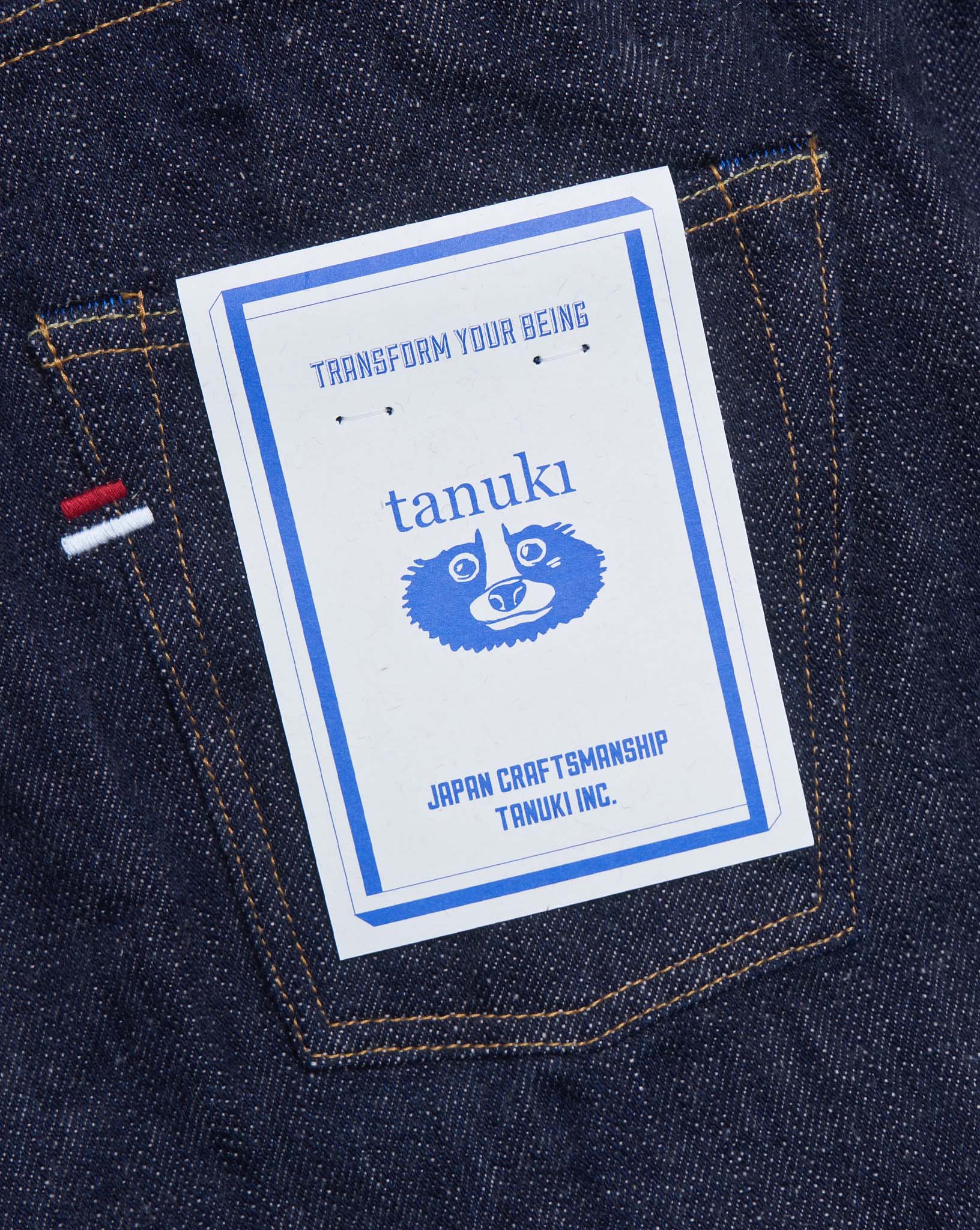 Tanuki 18.7oz MIHT 'Miyabi' High Rise Tapered Selvedge Denim