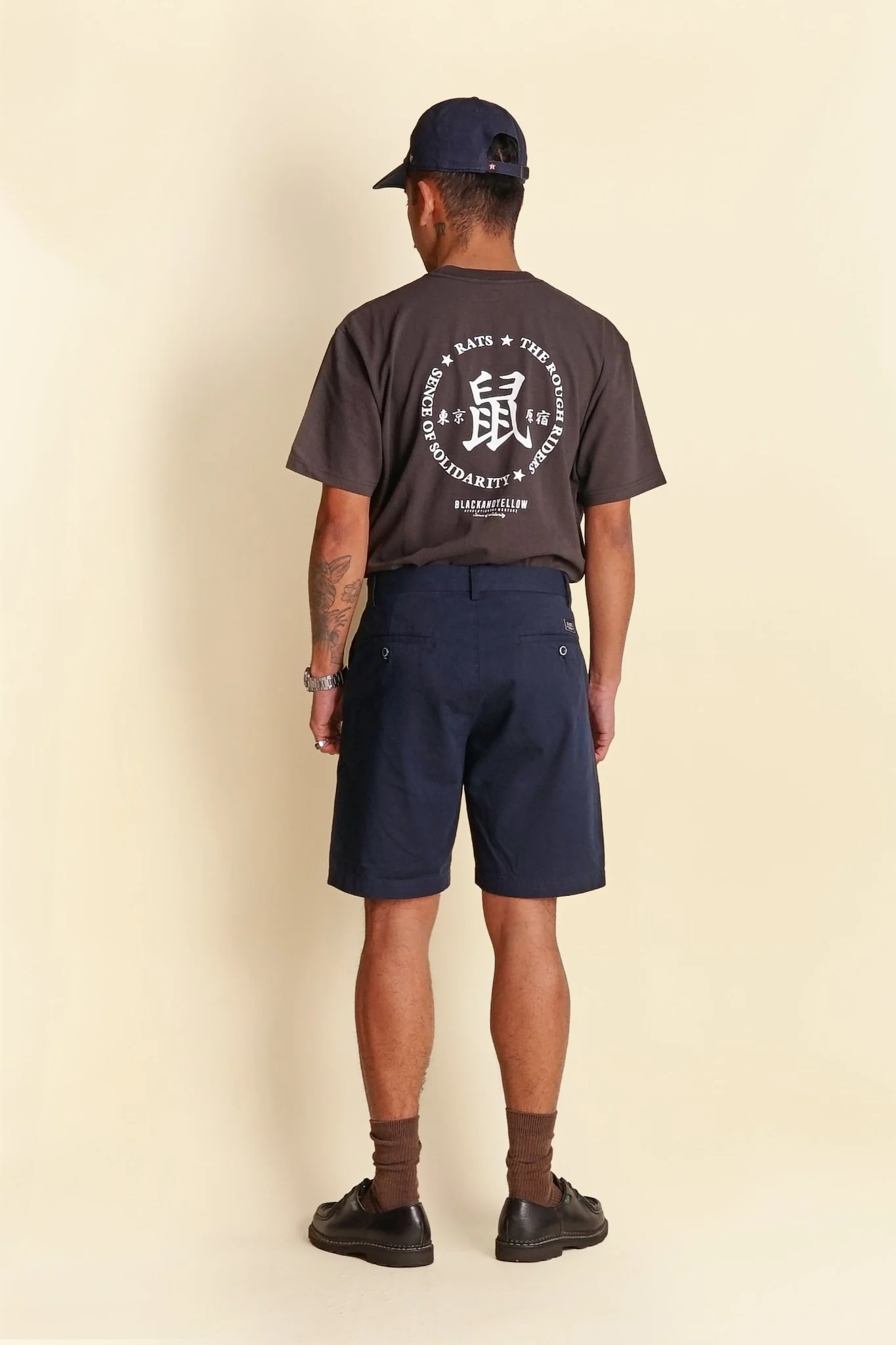 Rats Chino Short - Navy