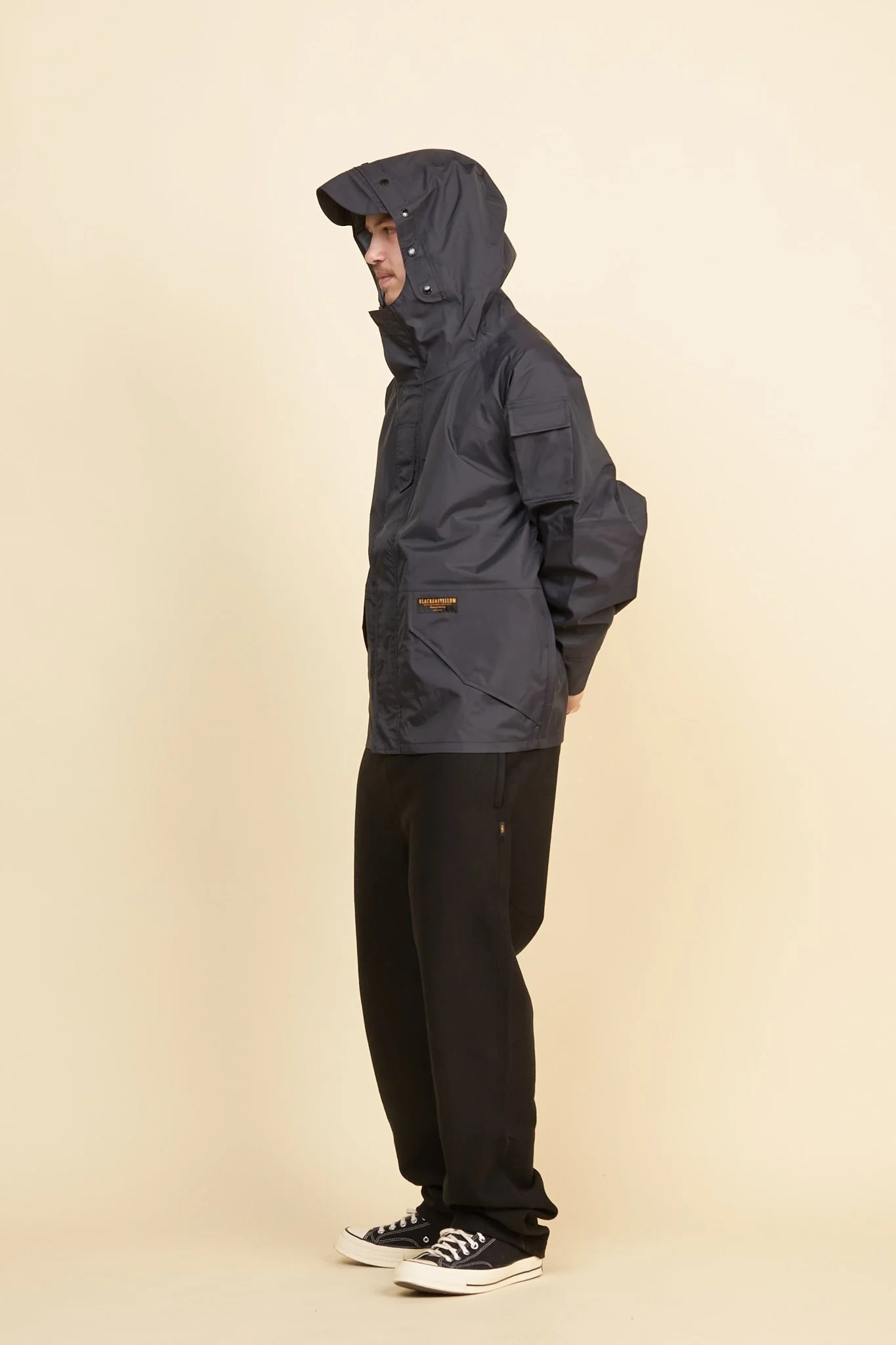 Rats Flight Parka - Black