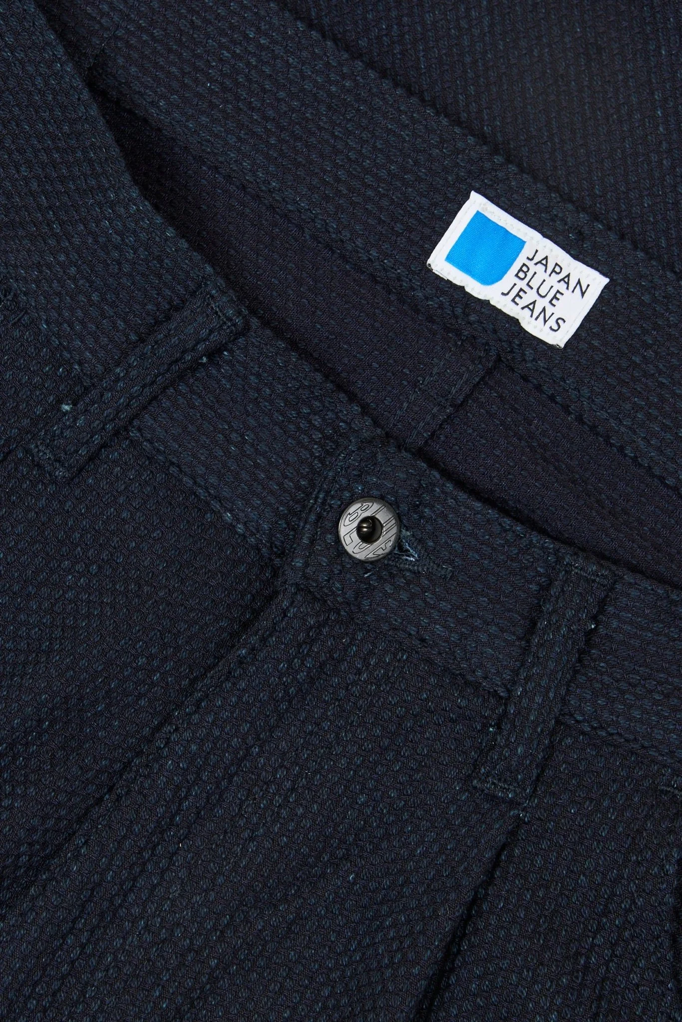 Japan Blue 11oz Sashiko Wide Tapered Pants - Indigo