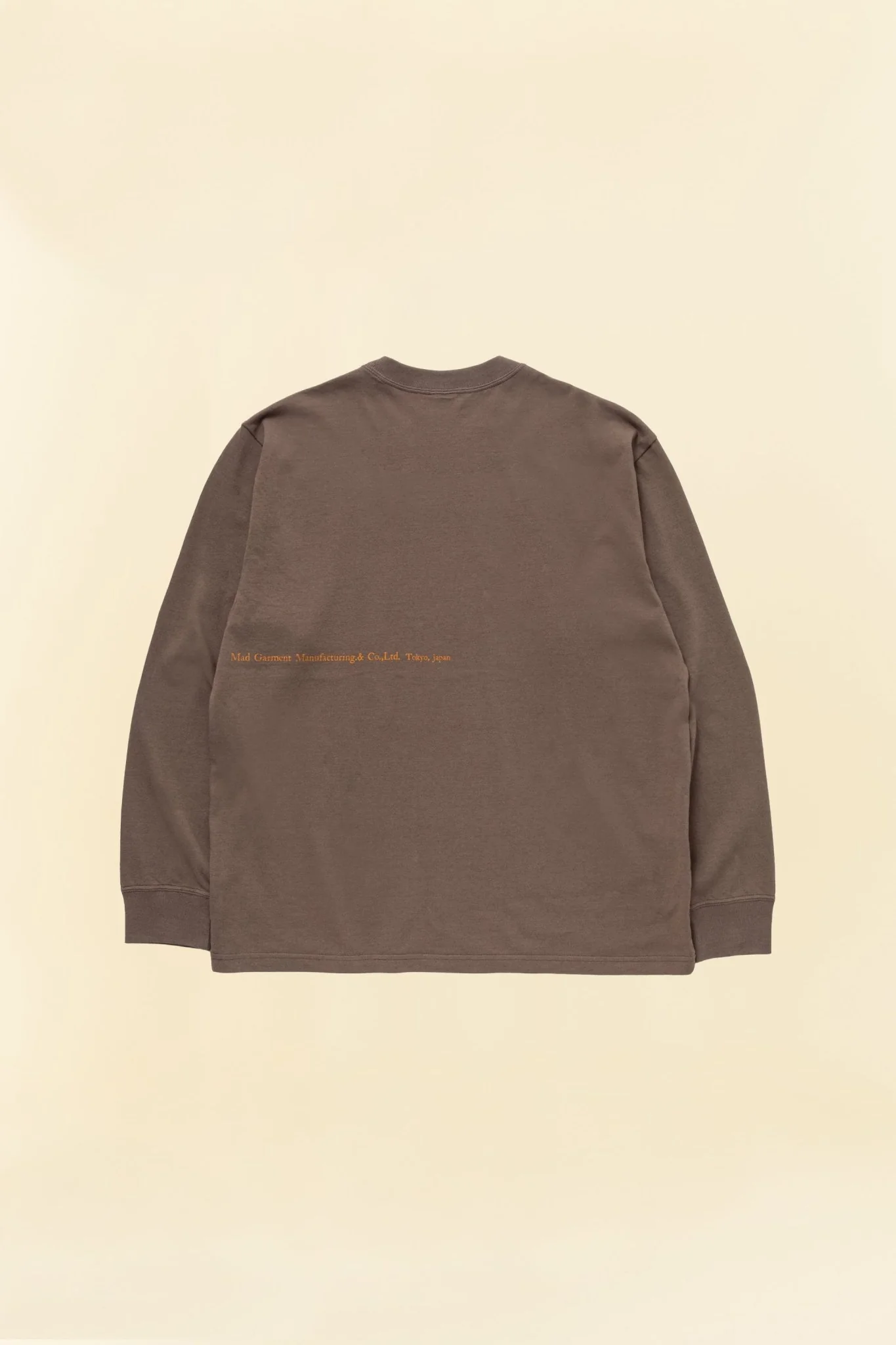 Rats Ash Long Sleeve T-shirt - Ash Brown