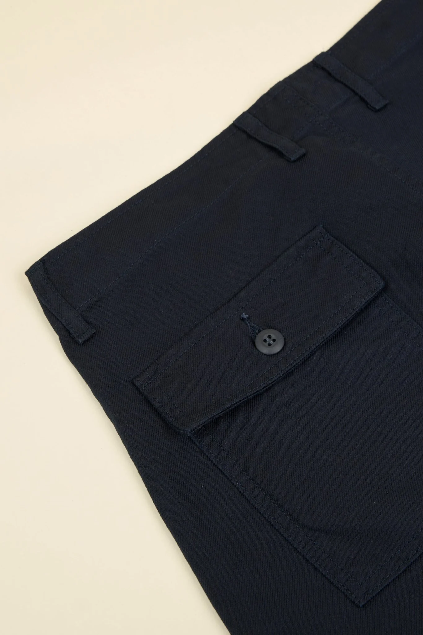 Japan Blue Baker Pants - French Work Serge - Navy