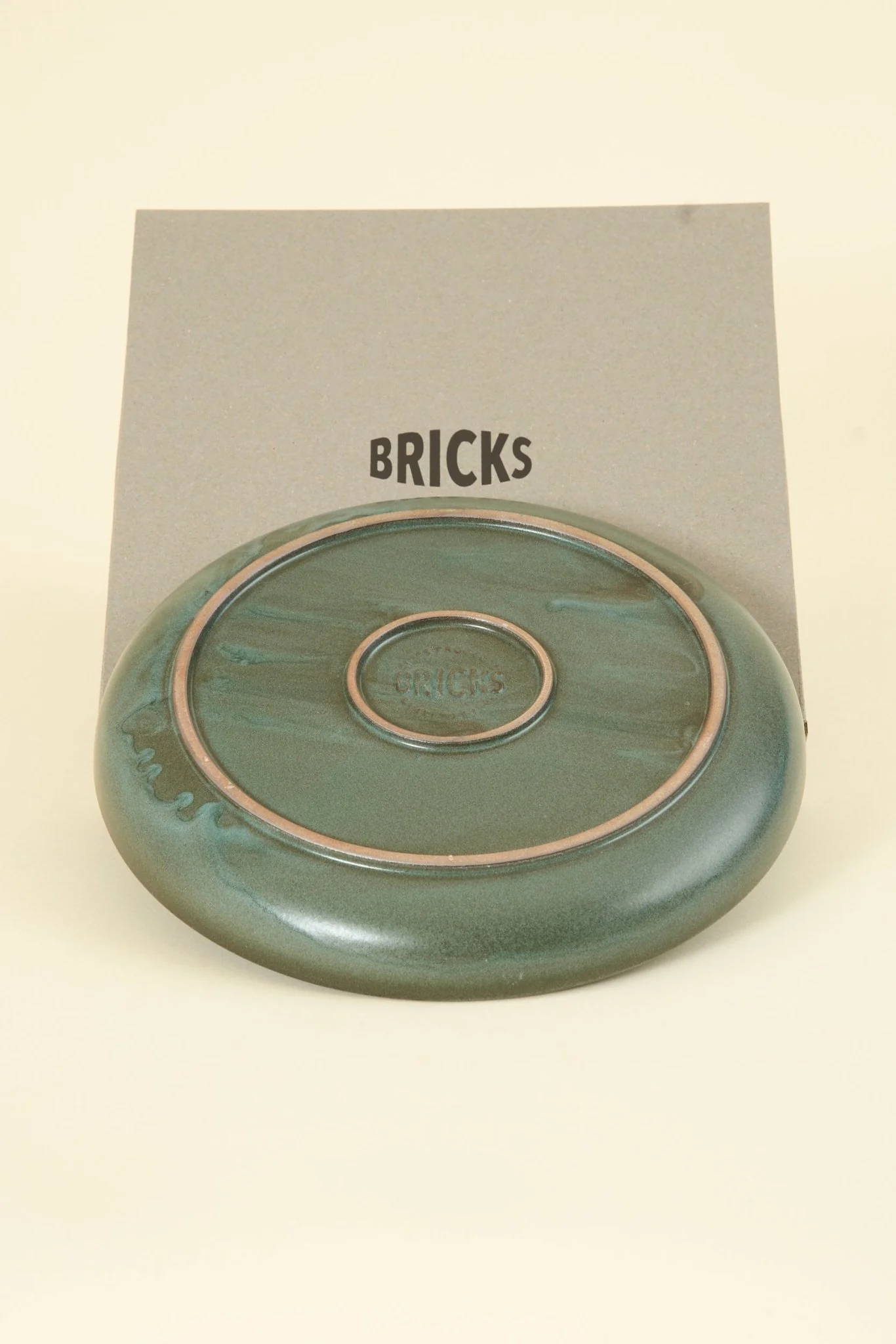 CHIPS Inc. BRICKS Large Plate - Green