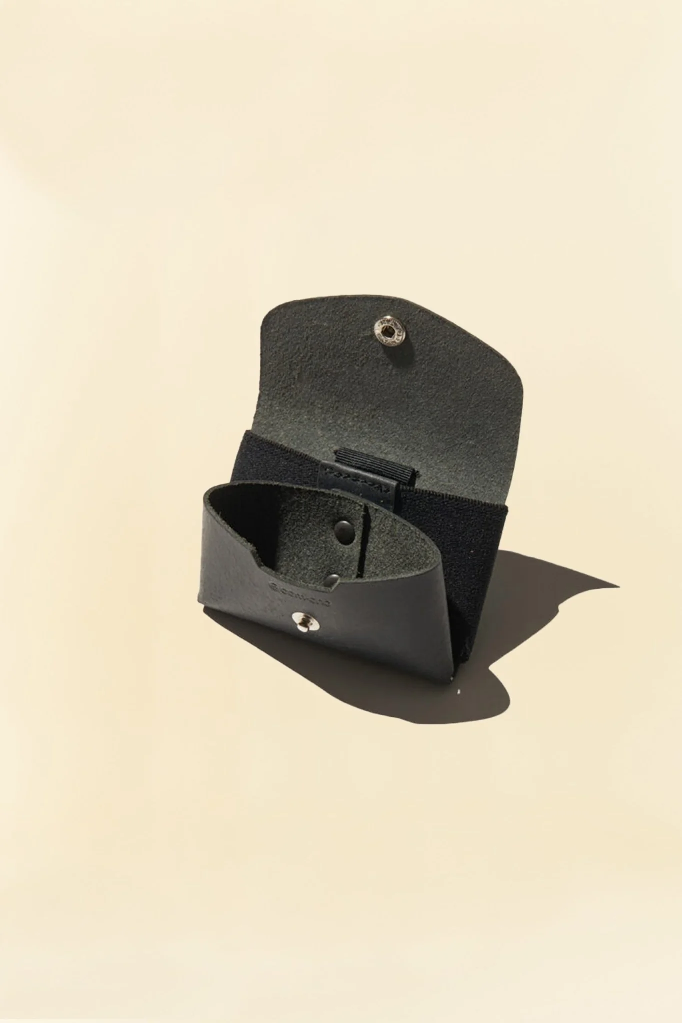 Radiall Posse Leather Tiny Wallet - Black