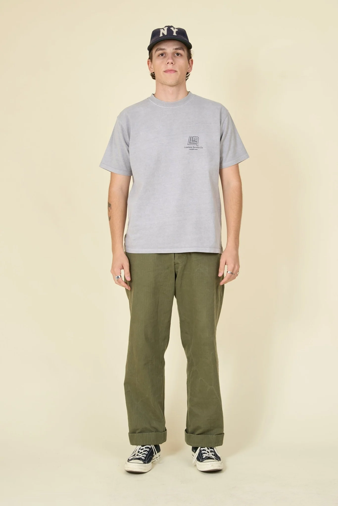 Radiall Lowlane T-Shirt - Snow