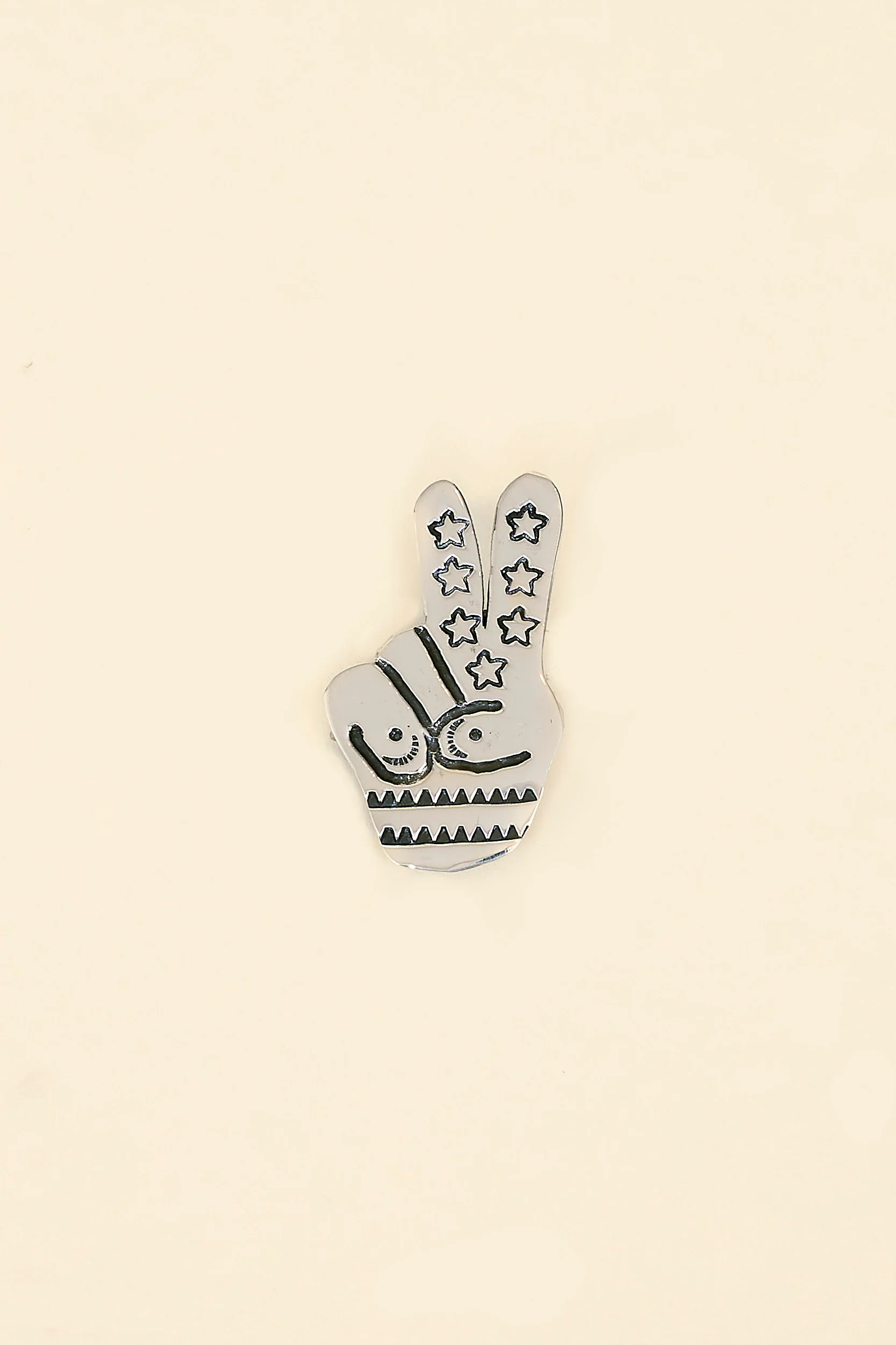 Munqa Peace Mark Pin