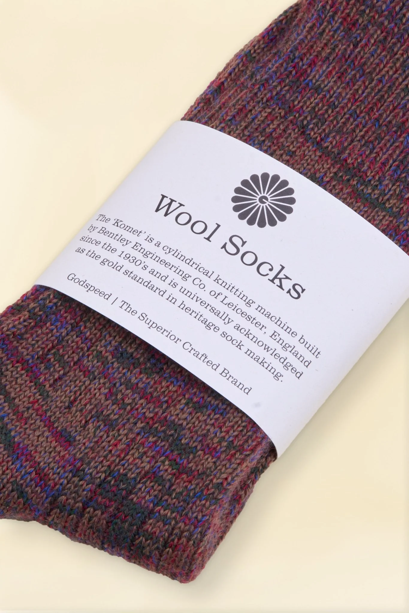 Godspeed Merino Wool Socks - Wild