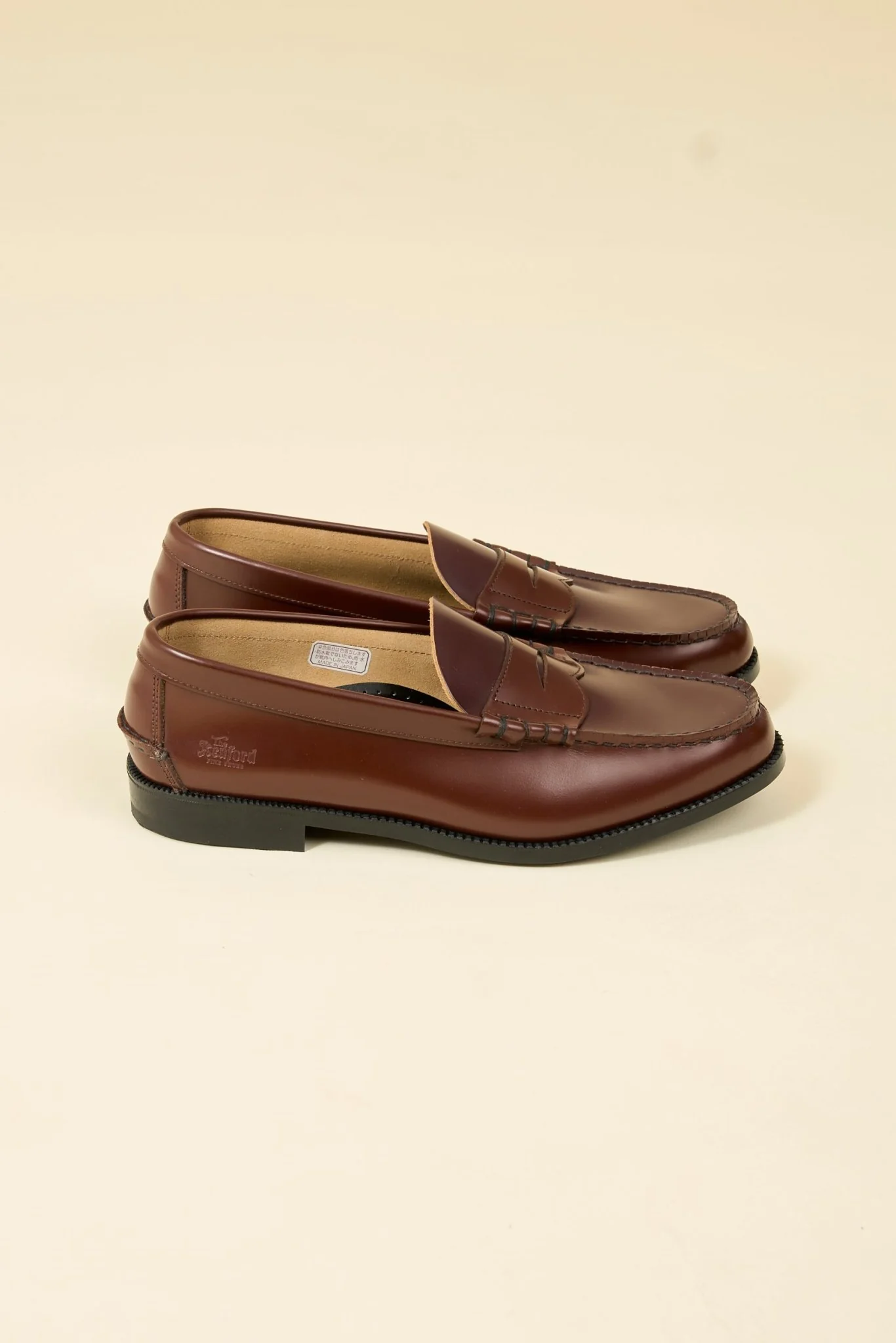 Kenford Shoes Combi Loafer - Dark Brown / Wine