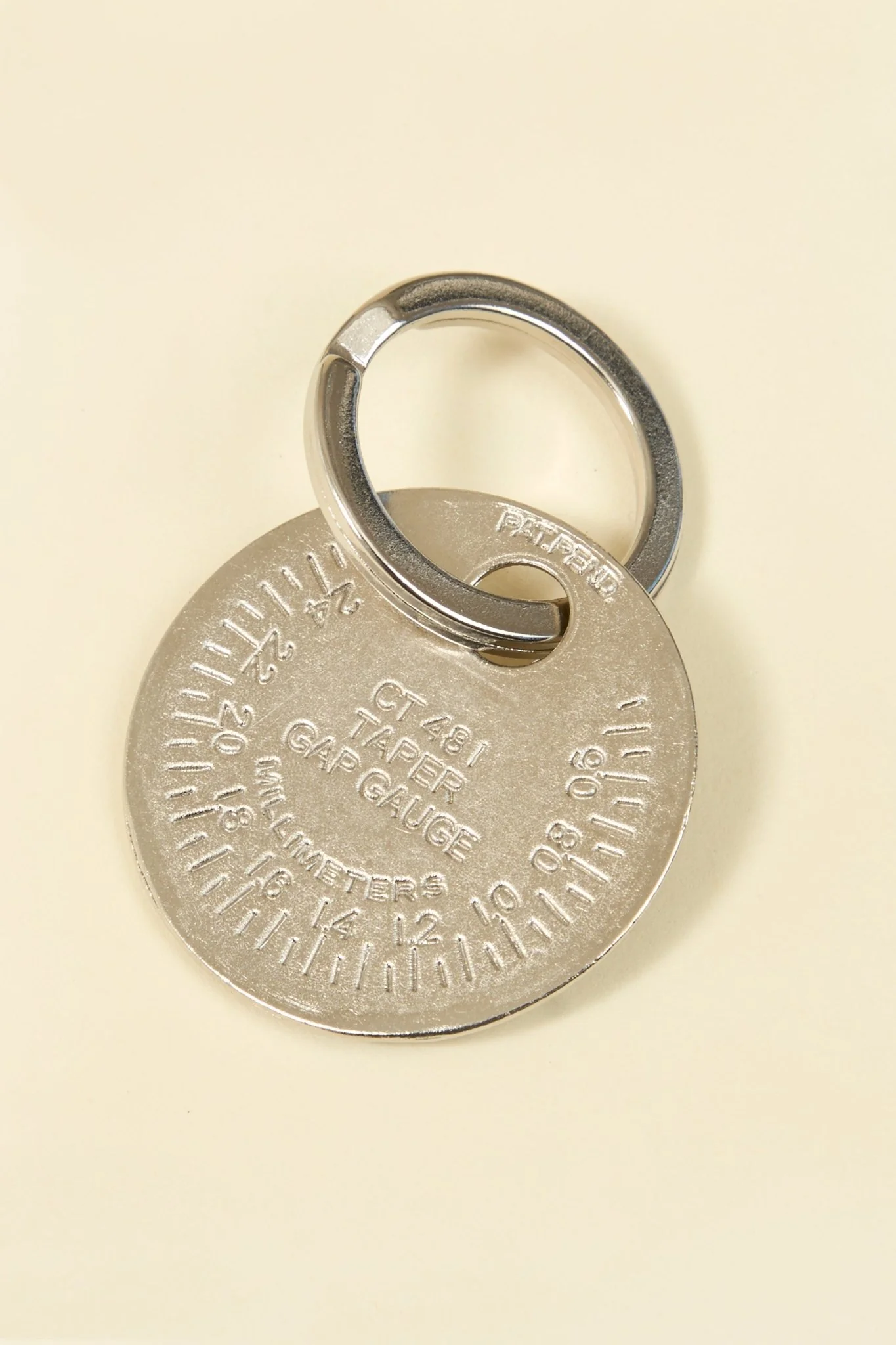Button Works CHAMPION Gap Gauge Key Fob
