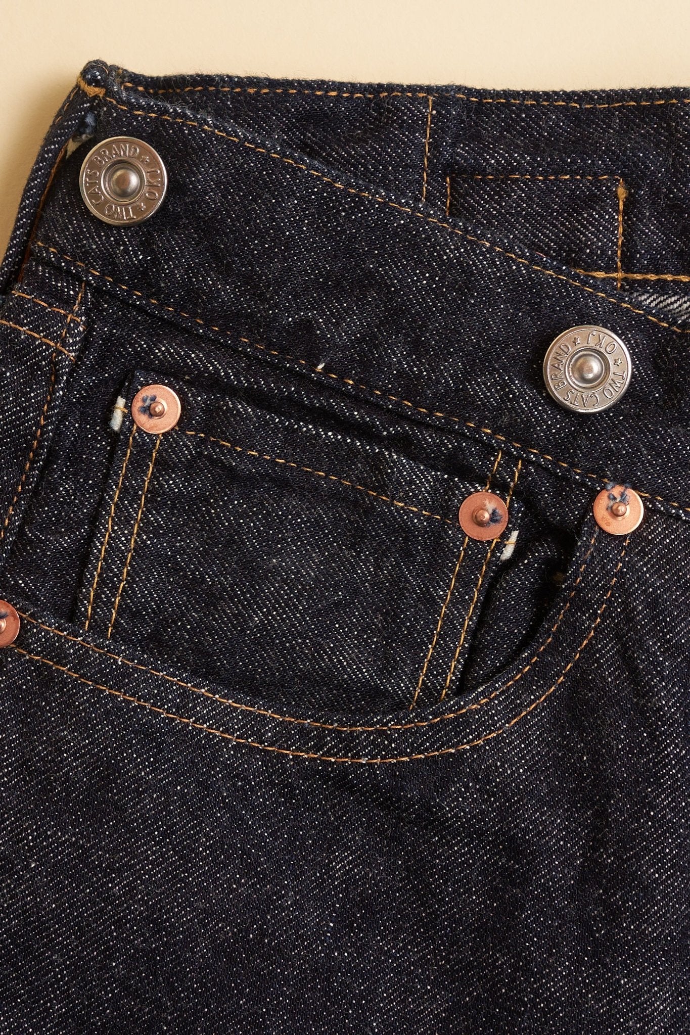 TCB Jeans 20's Straight Selvedge Denim - 12.5oz
