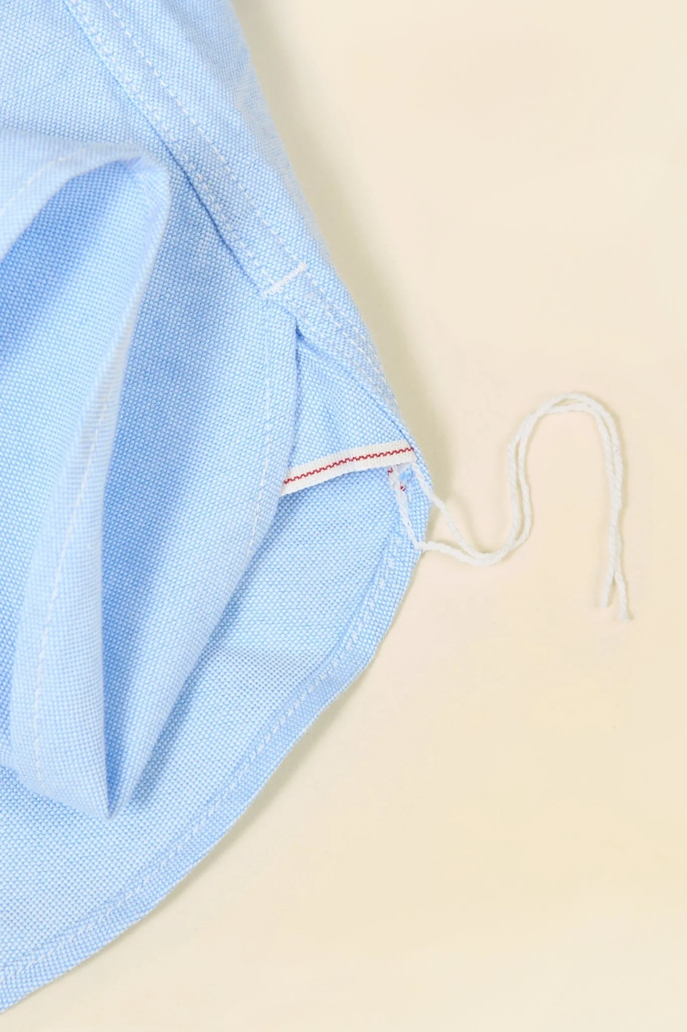 Pherrow's Button Down Oxford Shirt - Sax Blue