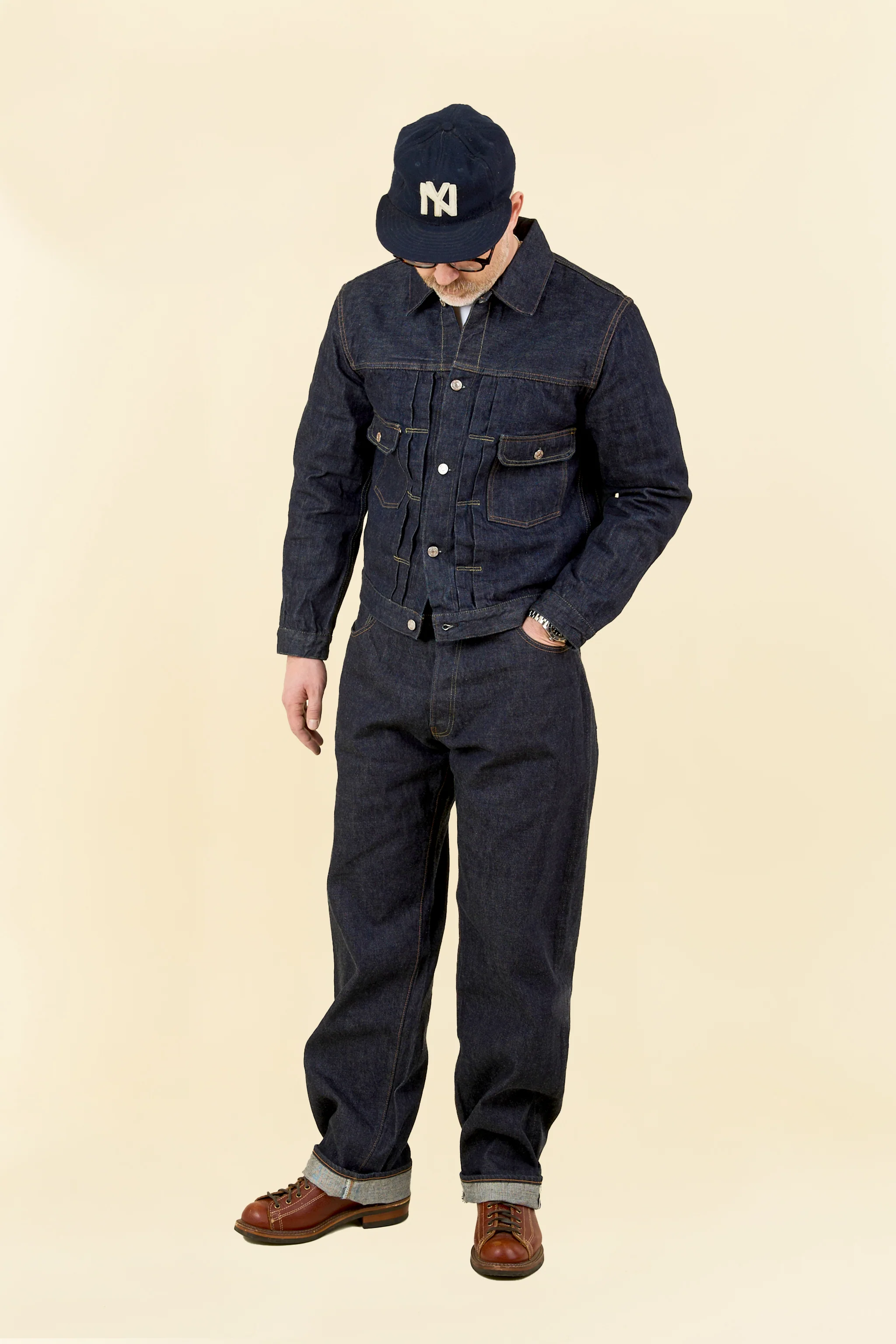 TCB Jeans Baggy 50's Denim - 13.5oz