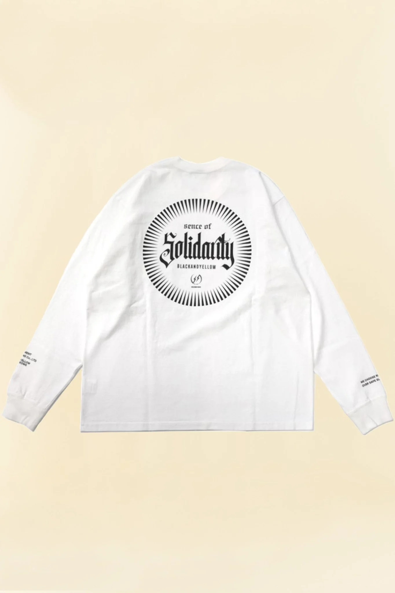 Rats Solidarity Pocket Long Sleeve - White