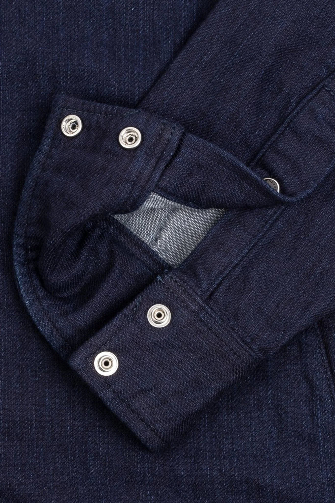 Iron Heart 10oz Double Cloth Denim CPO Shirt - Indigo
