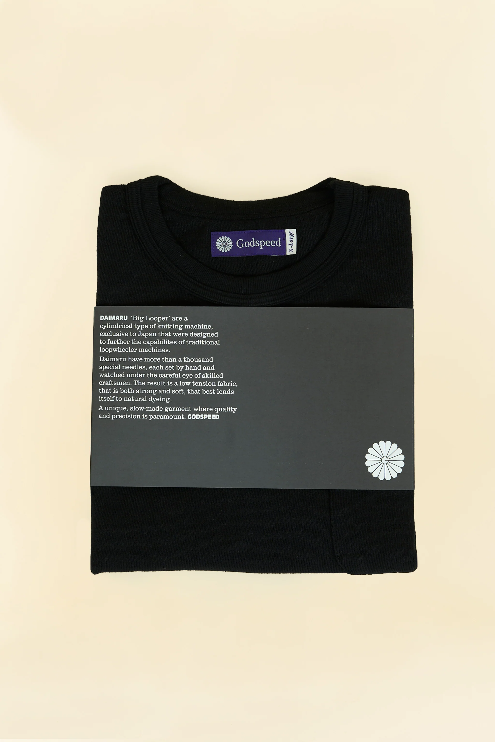Godspeed Heavyweight Daimaru 10oz Pocket T-Shirt - Black