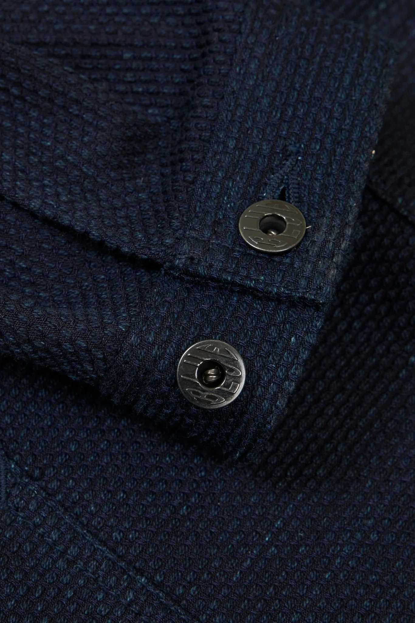 Japan Blue 11oz Sashiko Chore Coat - Indigo