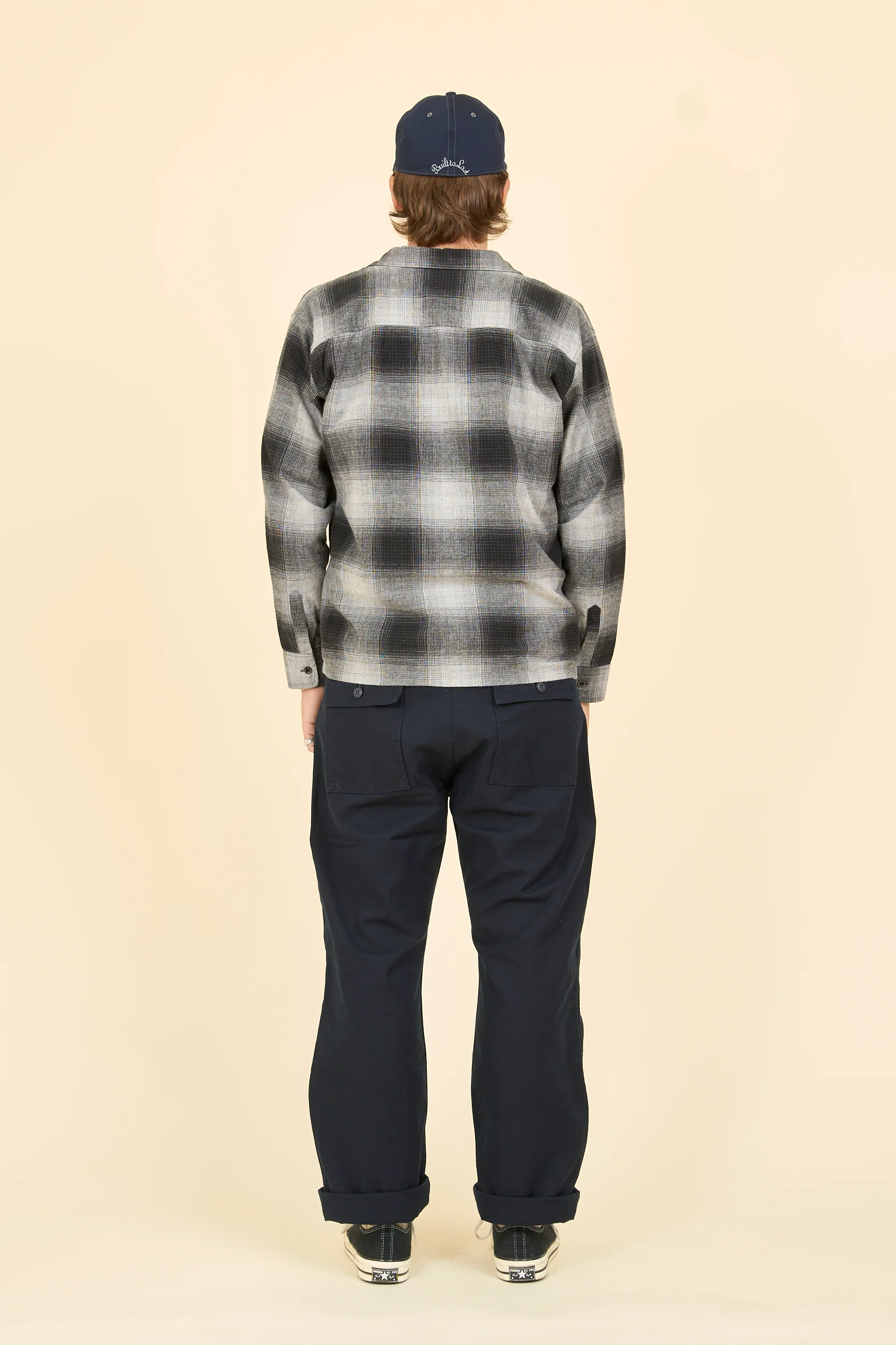 Japan Blue Baker Pants - French Work Serge - Navy