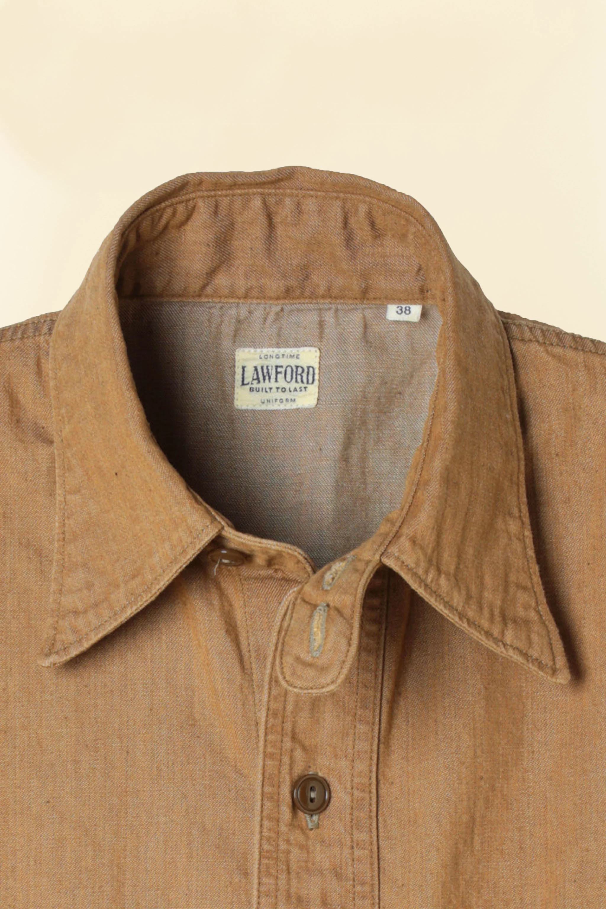 Lawford Lot.753 Waistband Over Shirt - Industrial Brown