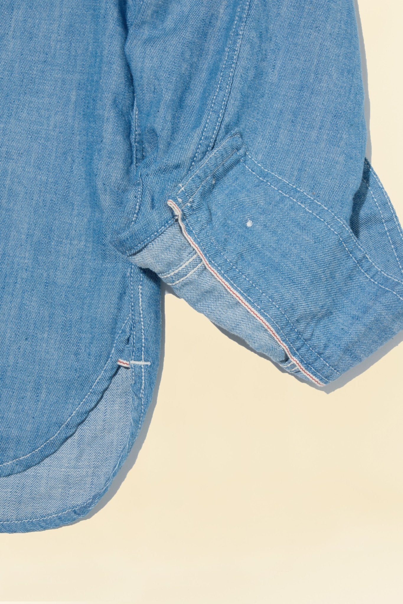 Radiall Wheels L/S Work Shirt - Indigo