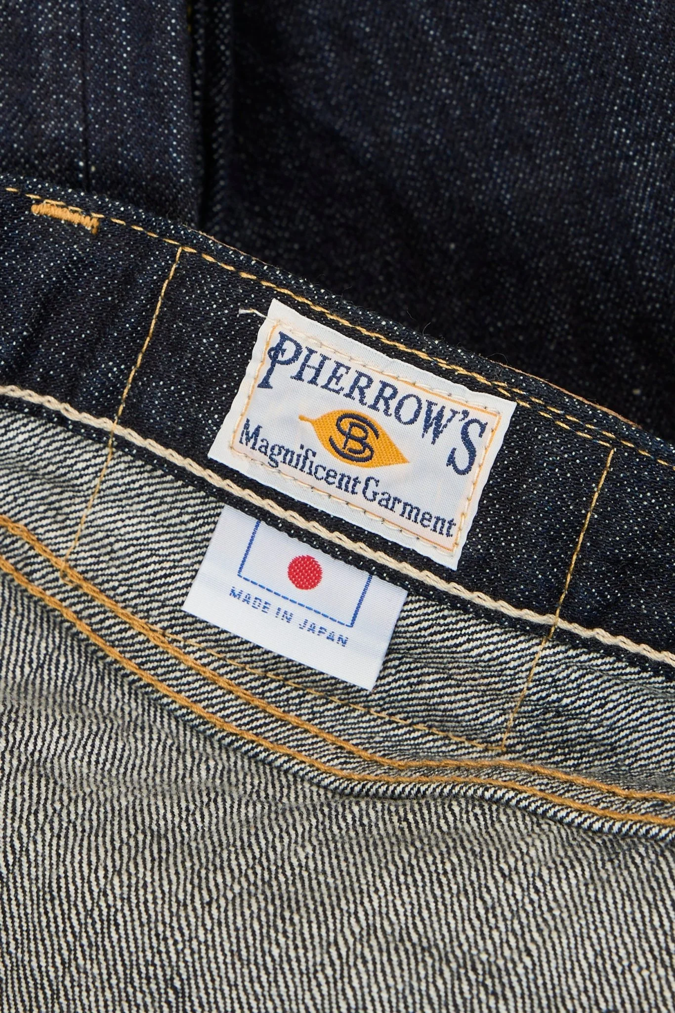 Pherrow's 451SW Wide Straight Selvedge Denim - 13.5oz