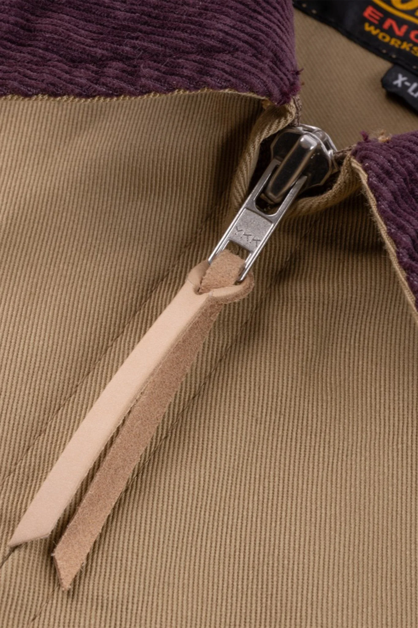 Iron Heart 12oz Kurashikizome Twill Work Jacket - Beige