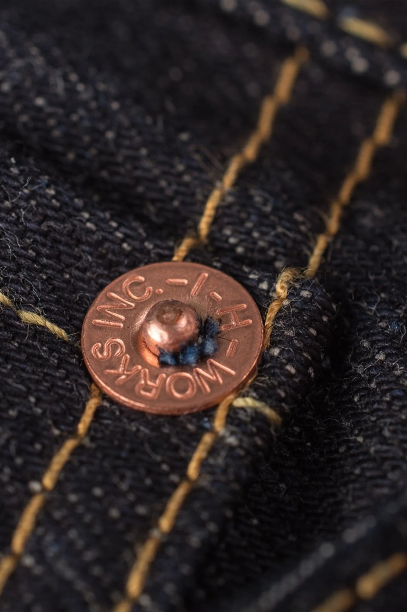 Iron Heart 14oz IH-888S-142 High Rise Tapered Jeans - Indigo