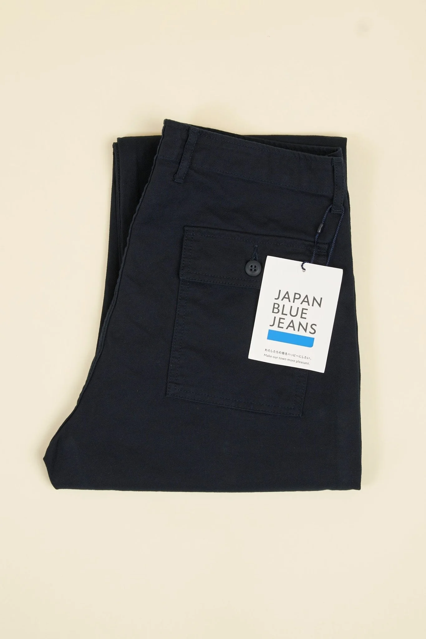 Japan Blue Baker Pants - French Work Serge - Navy