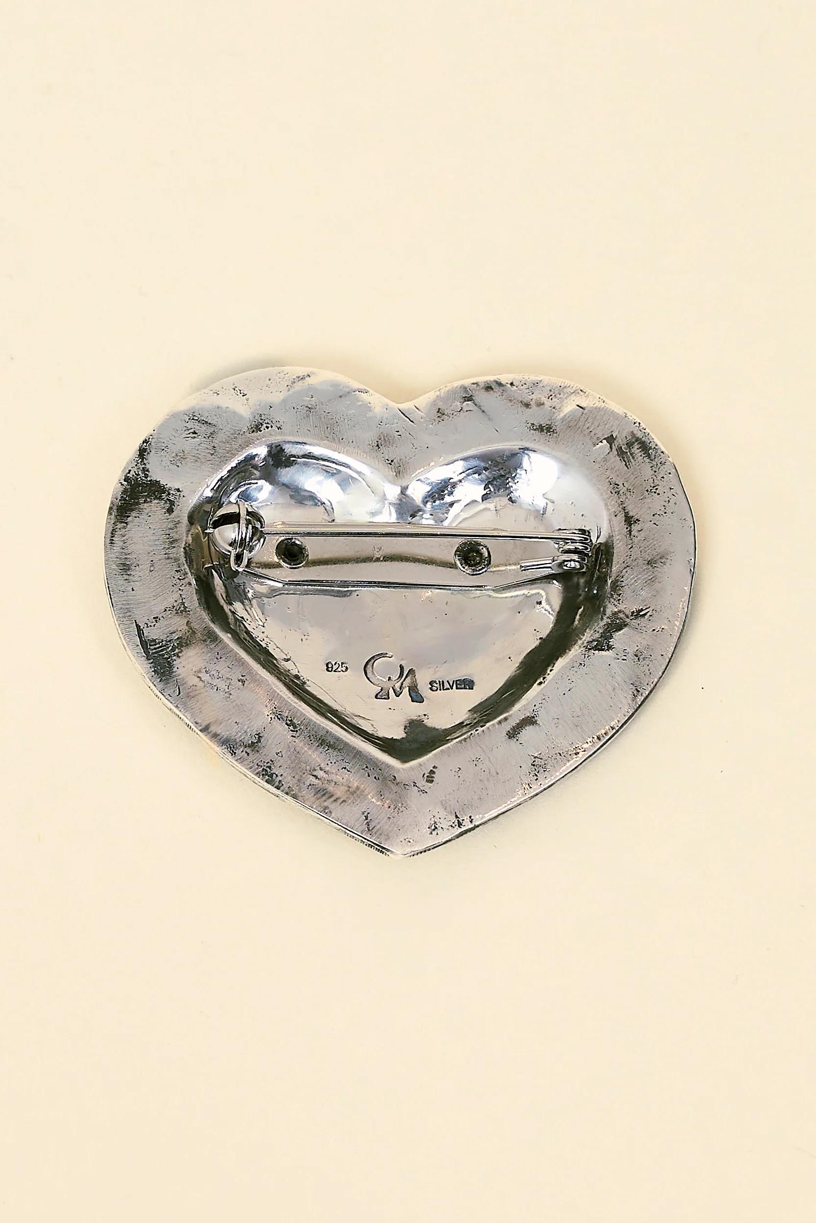 Munqa Heart Brooch