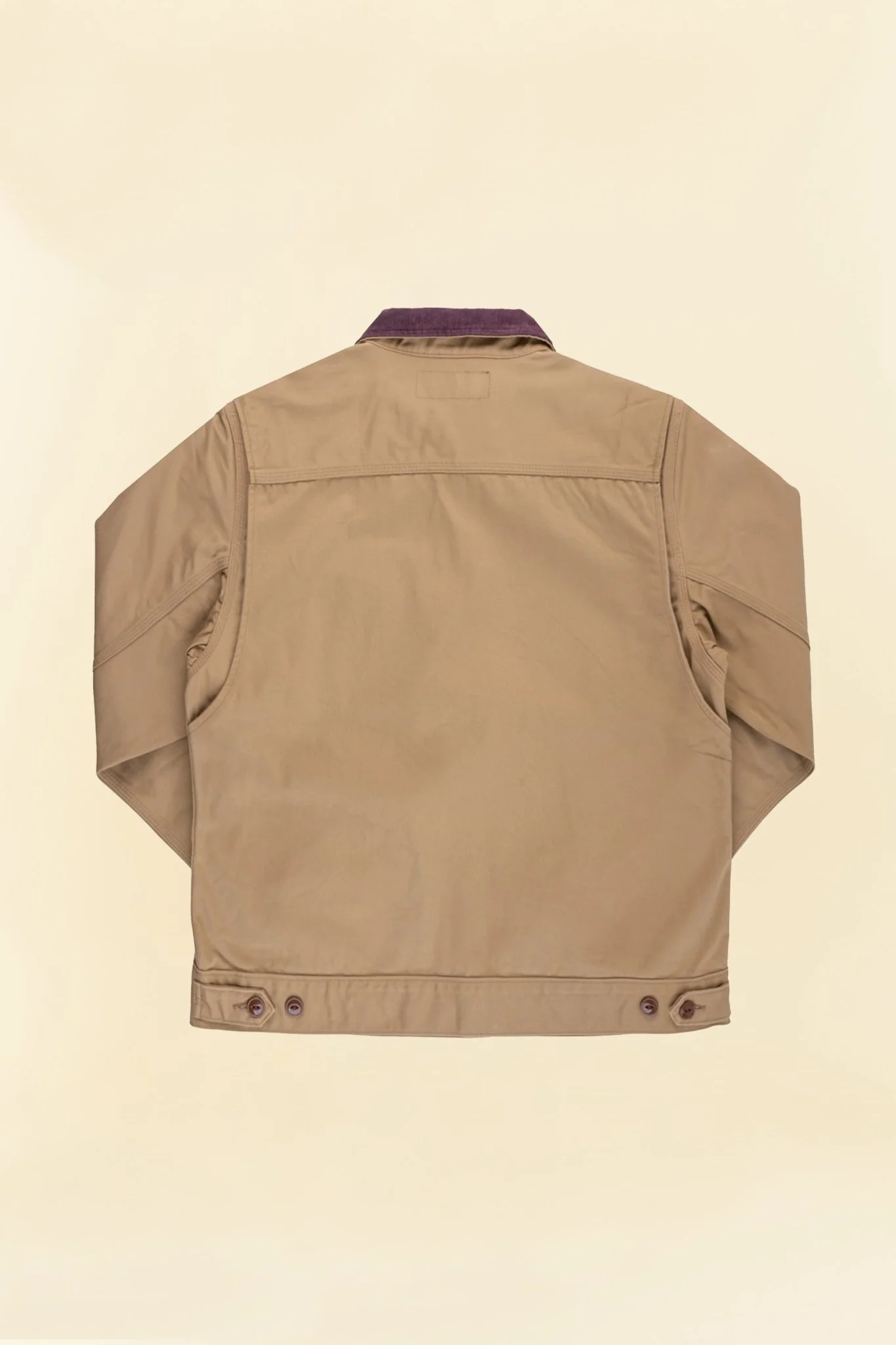 Iron Heart 12oz Kurashikizome Twill Work Jacket - Beige