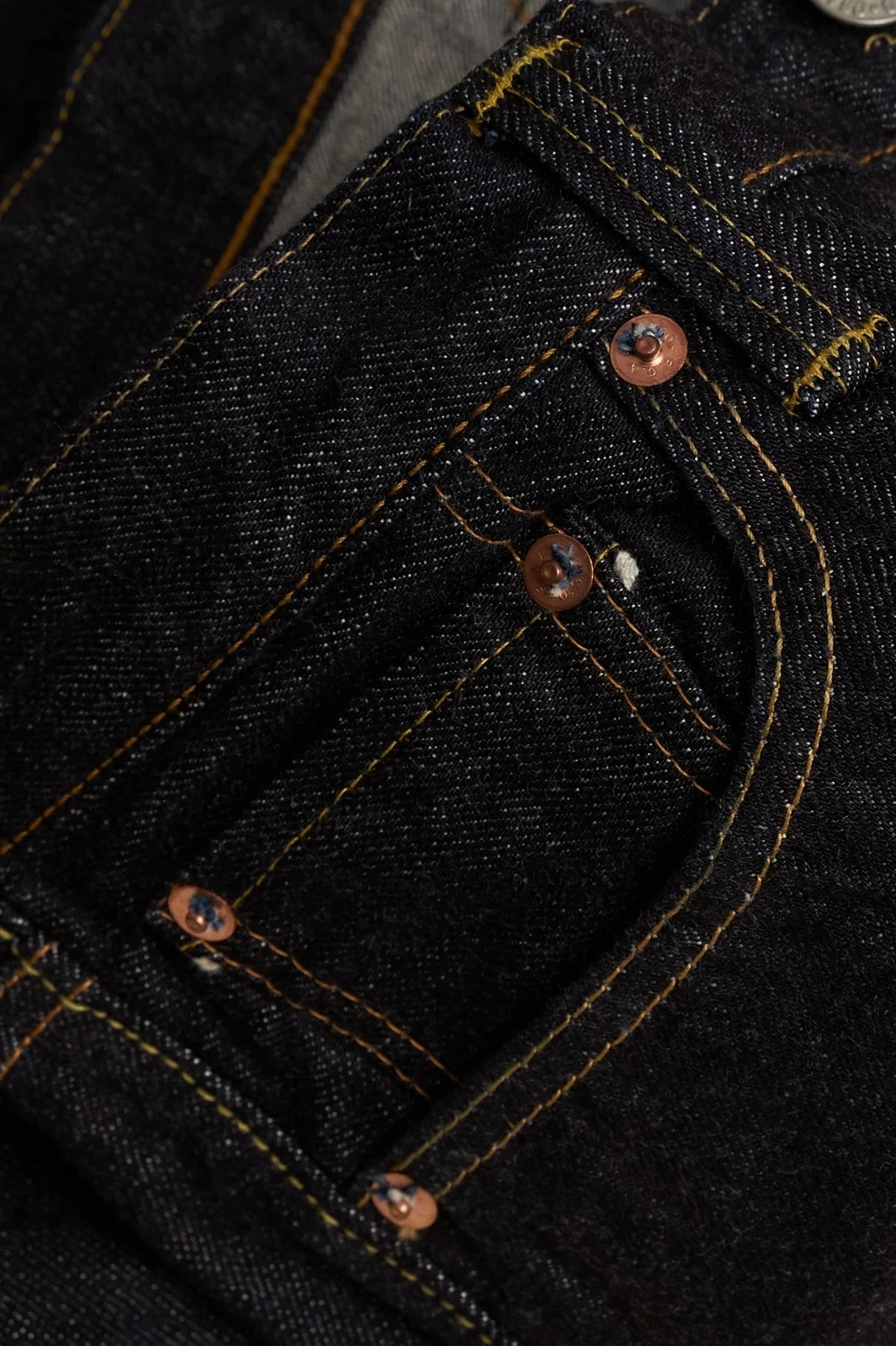 Fullcount 1101XX Straight Selvedge Denim - 15.5oz