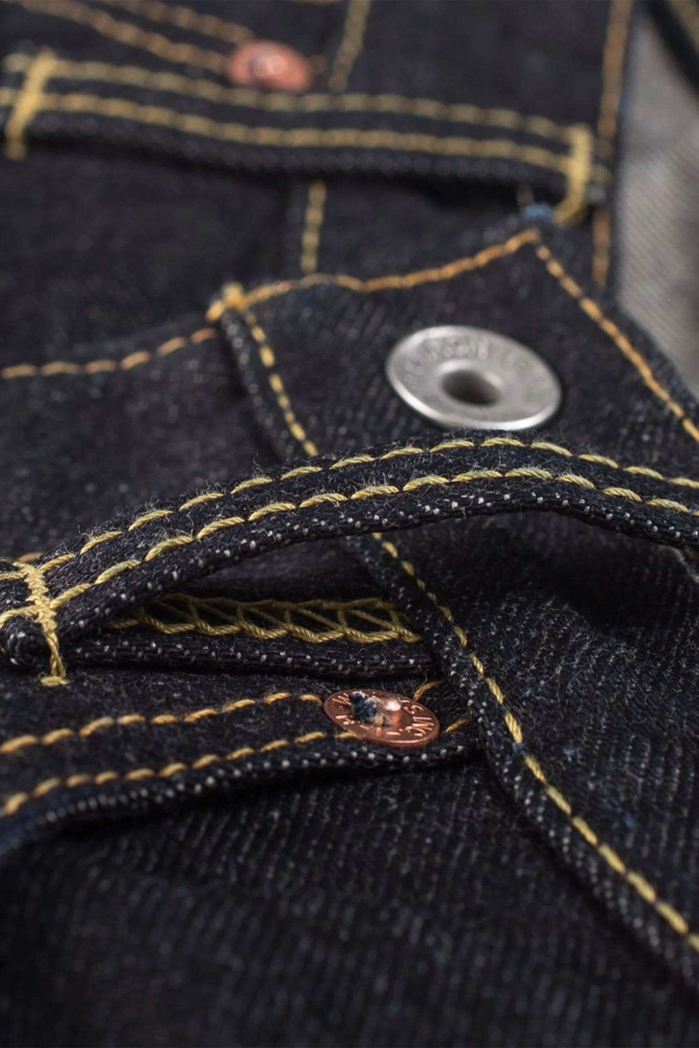 Iron Heart 14oz IH-888S-142 High Rise Tapered Jeans - Indigo