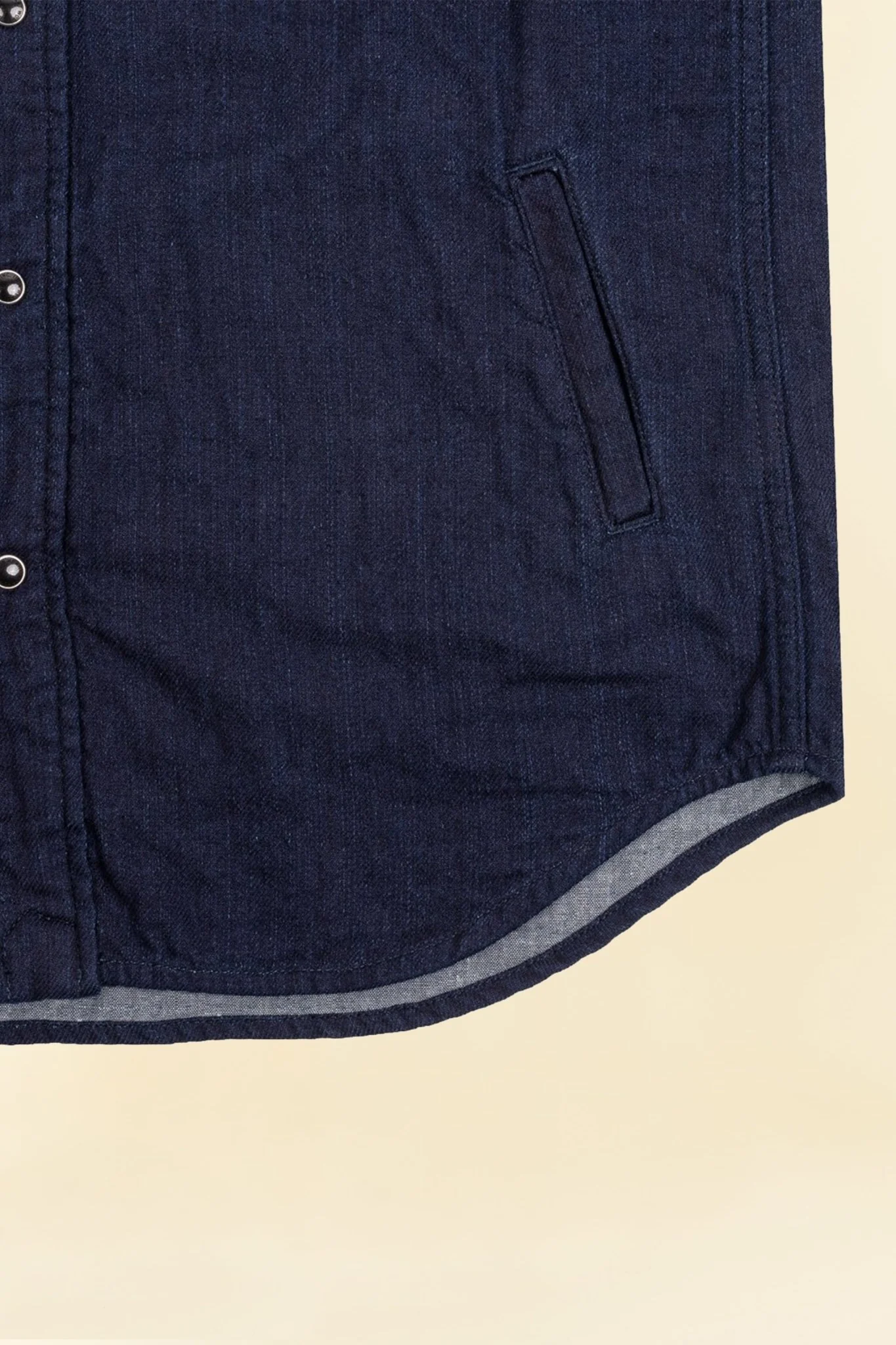 Iron Heart 10oz Double Cloth Denim CPO Shirt - Indigo