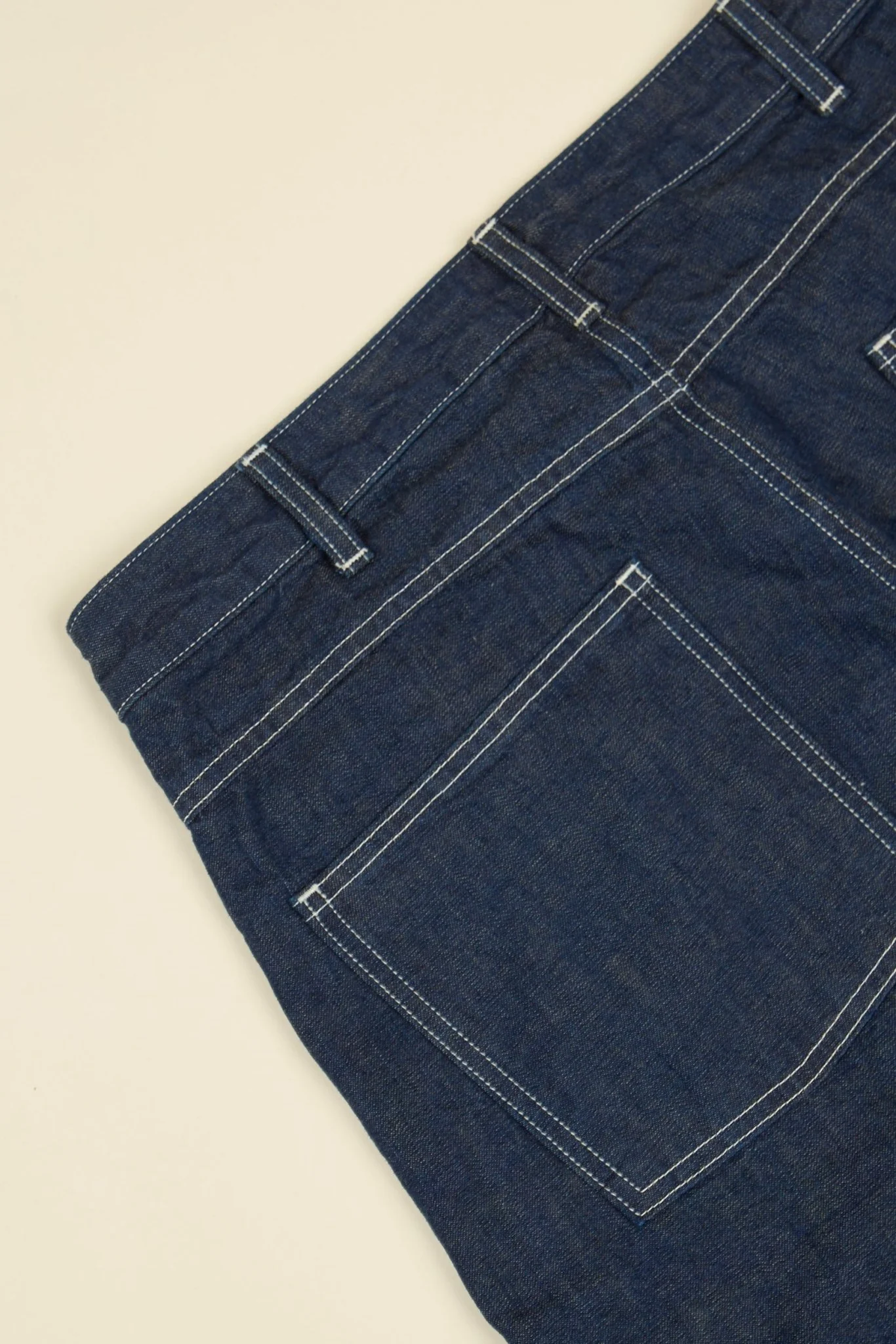 Japan Blue Wide Carpenter Pants - 10oz Denim