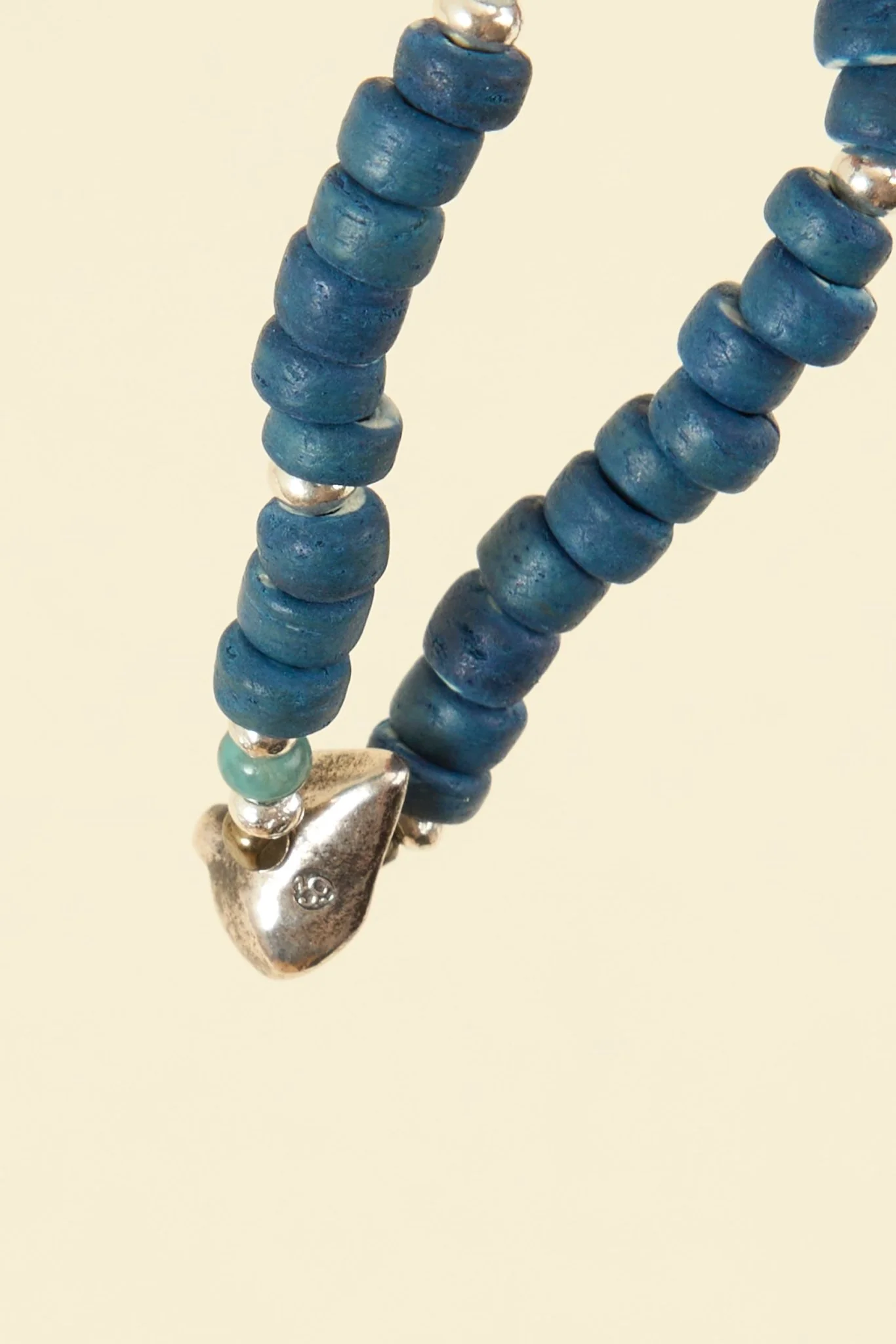 SunKu Indigo Dye Medium Beads Bracelet