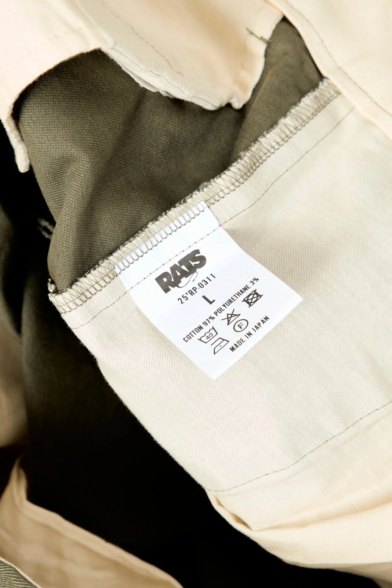 Rats LL Chino Pants - Khaki