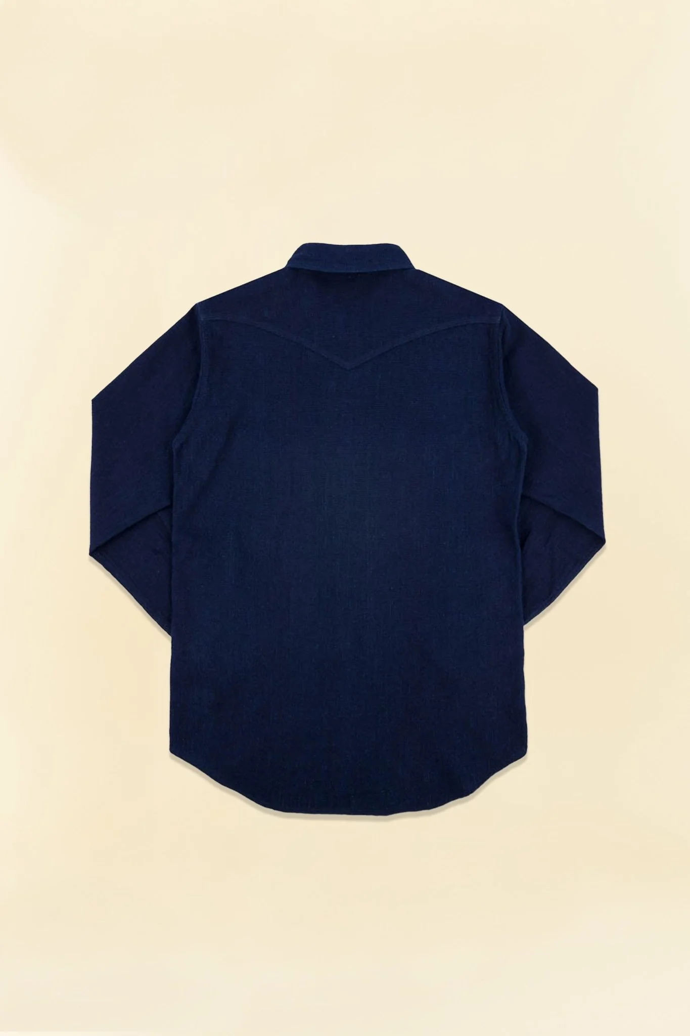 Iron Heart 5oz Selvedge Dobby Cloth Western Shirt - Indigo