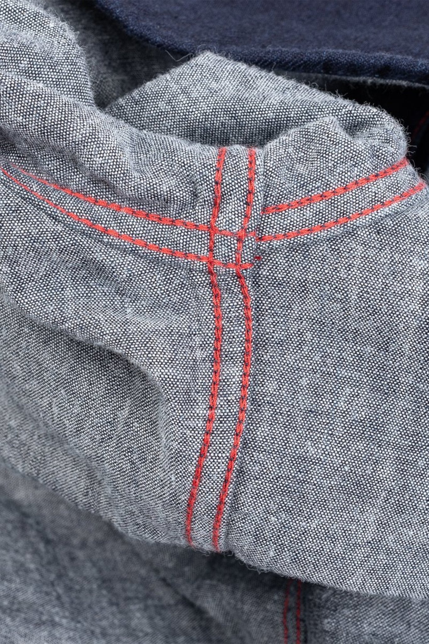 Iron Heart 10oz Double Cloth Denim CPO Shirt - Indigo